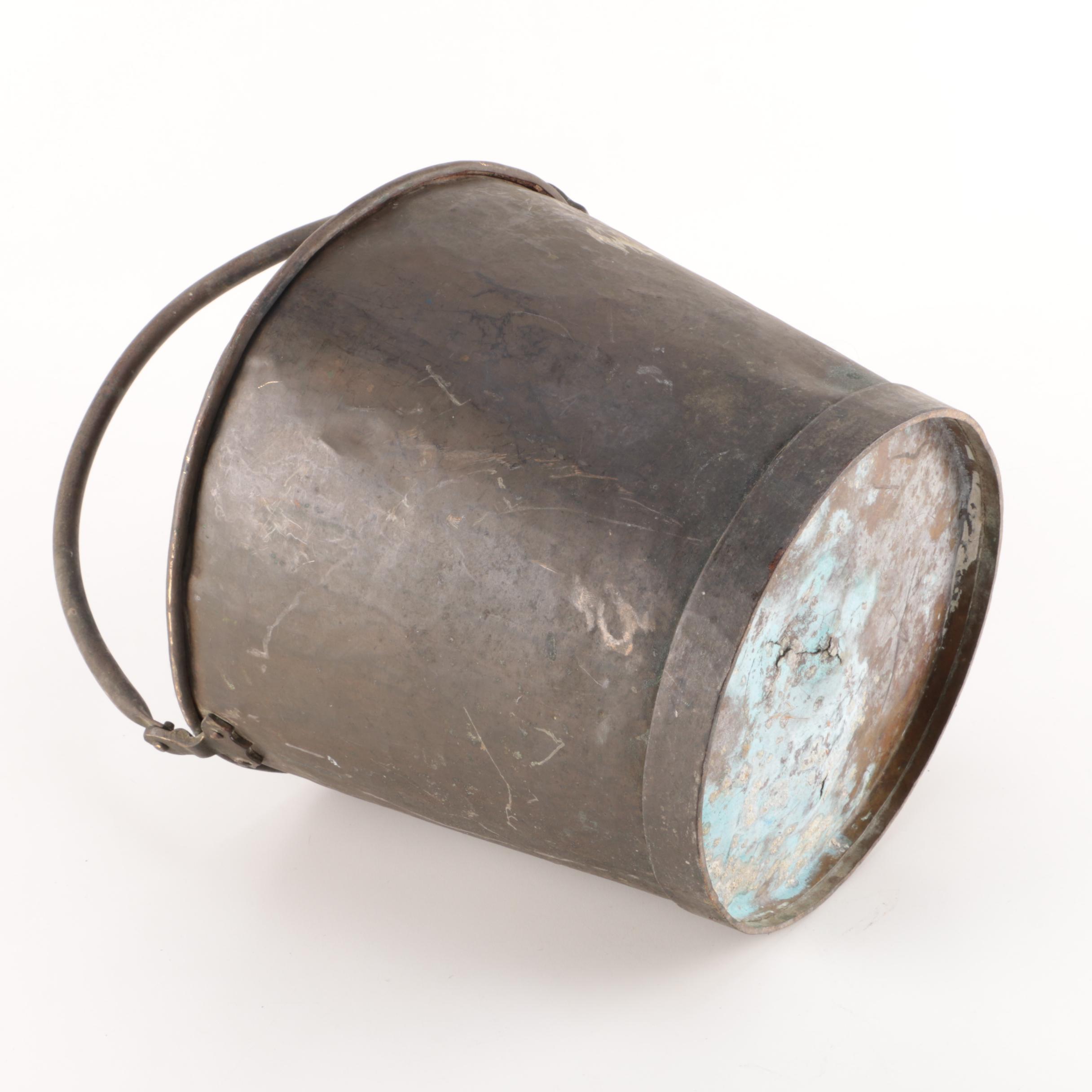 Vintage to Antique Metal Bucket