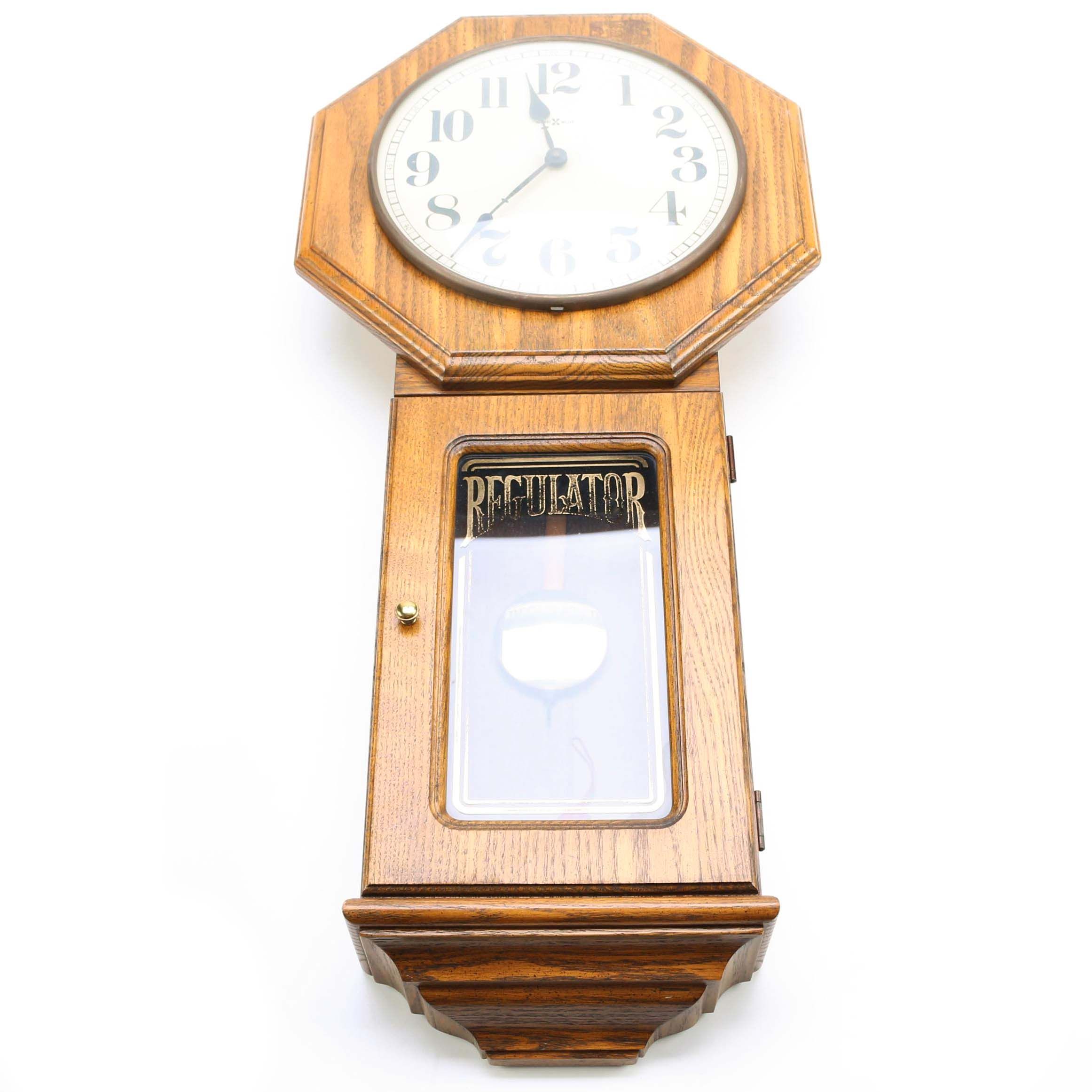 Howard Miller Wood Pendulum Wall Clock