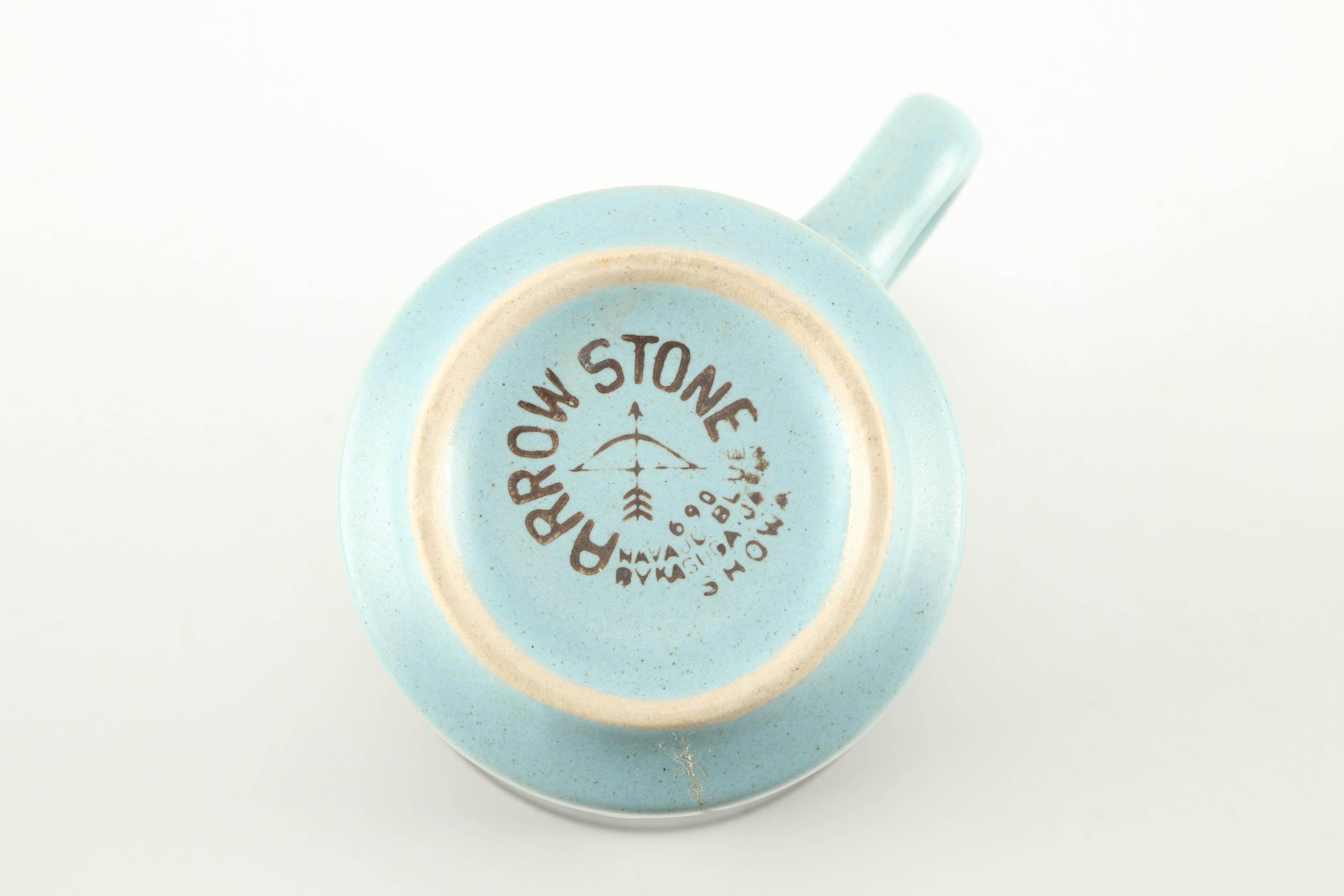 Arrowstone "Navajo Blue" Tableware