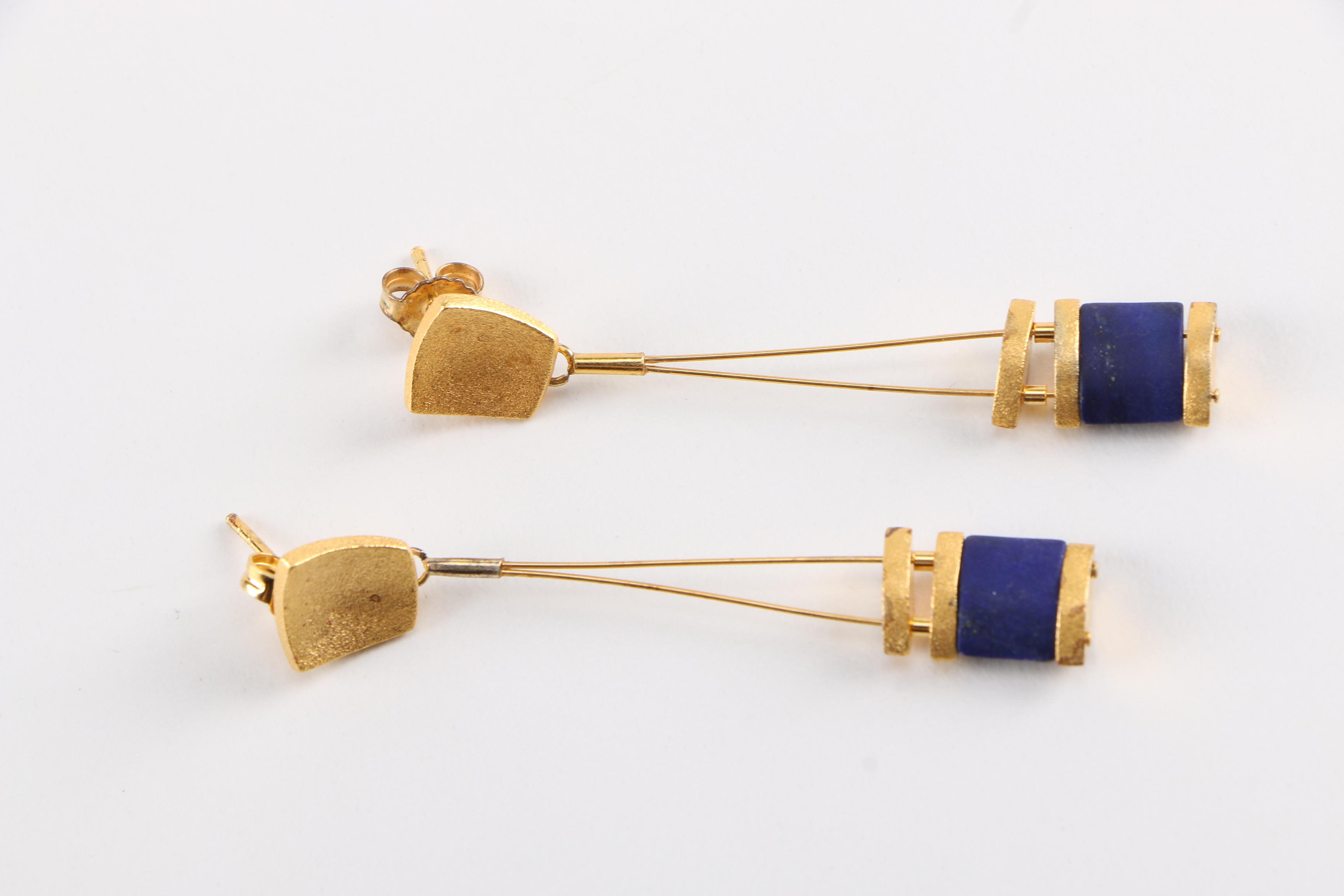 Sterling Silver Necklace and Earrings Including Piane Gonda