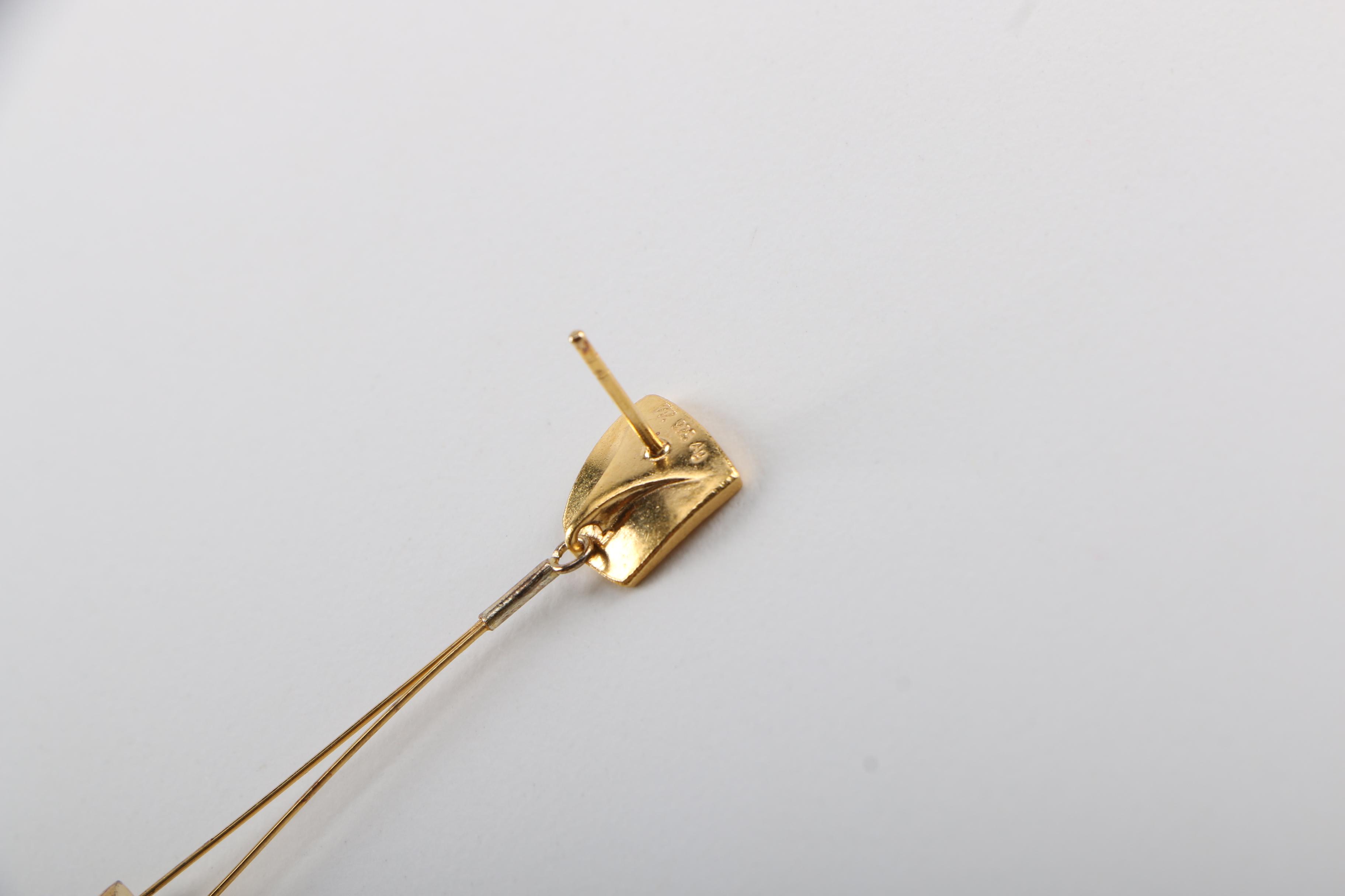 Sterling Silver Necklace and Earrings Including Piane Gonda