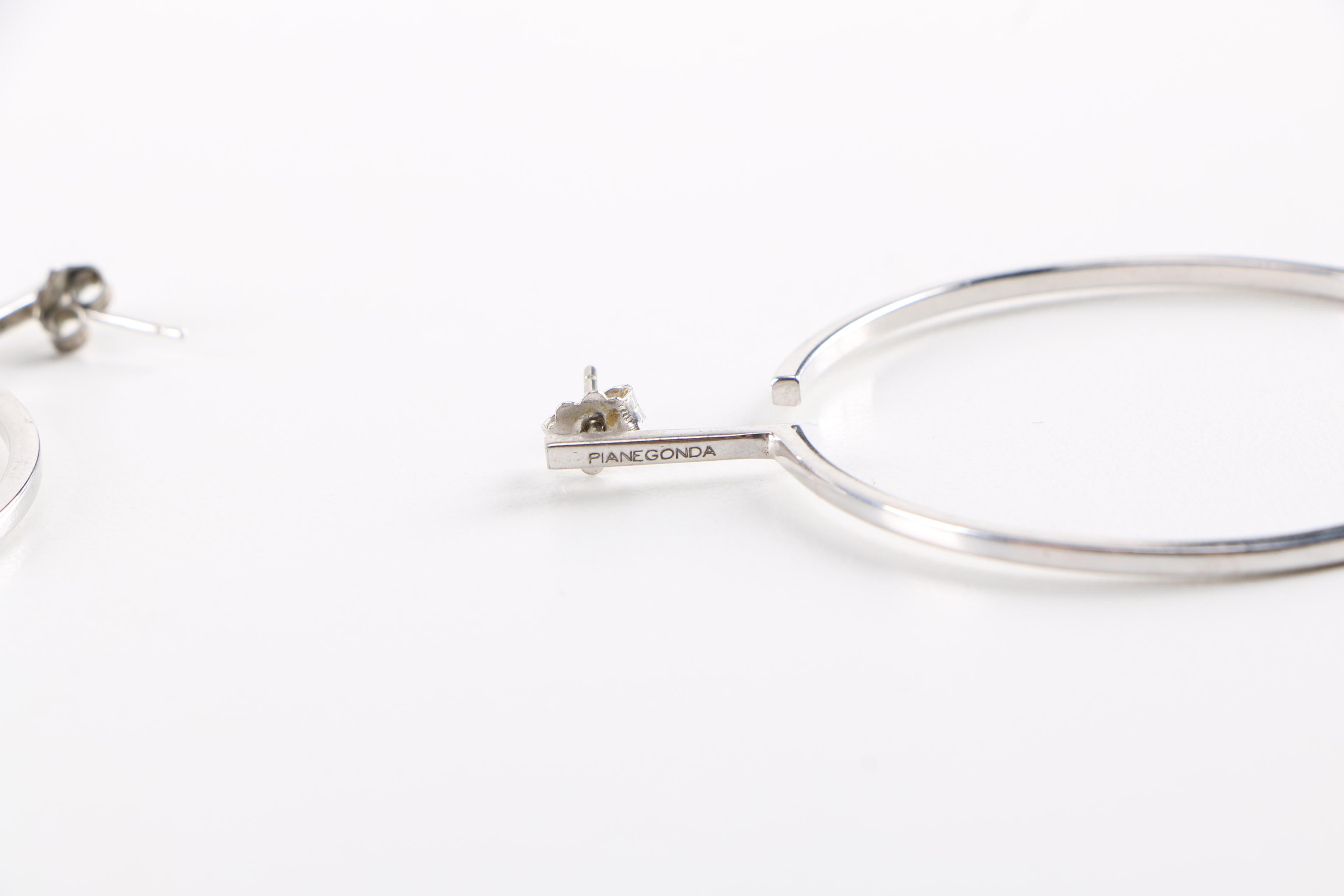 Sterling Silver Necklace and Earrings Including Piane Gonda