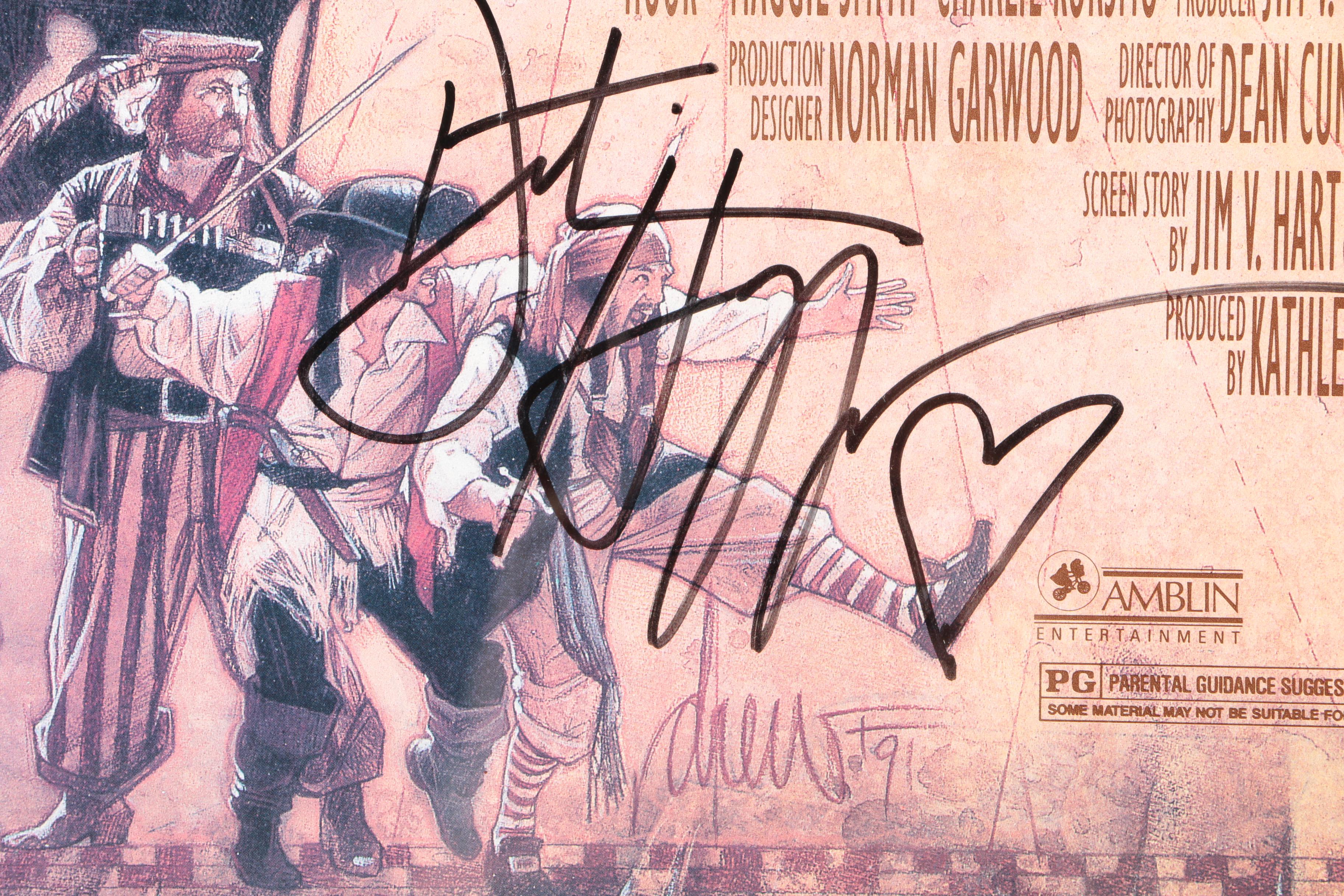 "Hook" Signed Movie Poster