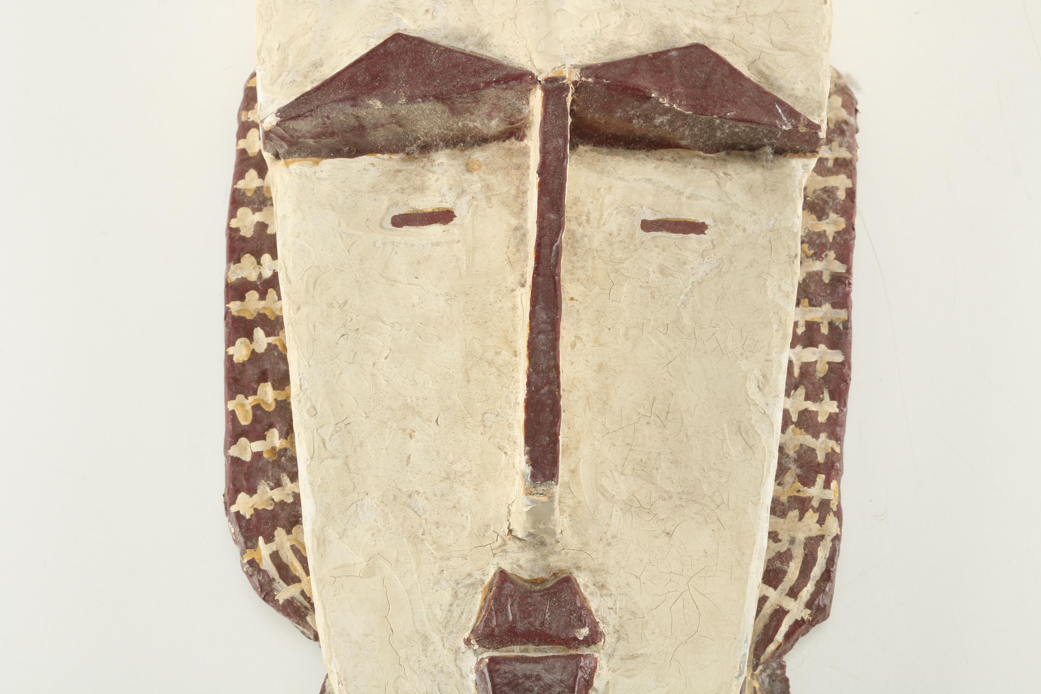 Papier-Mâché Tribal Inspired Mask