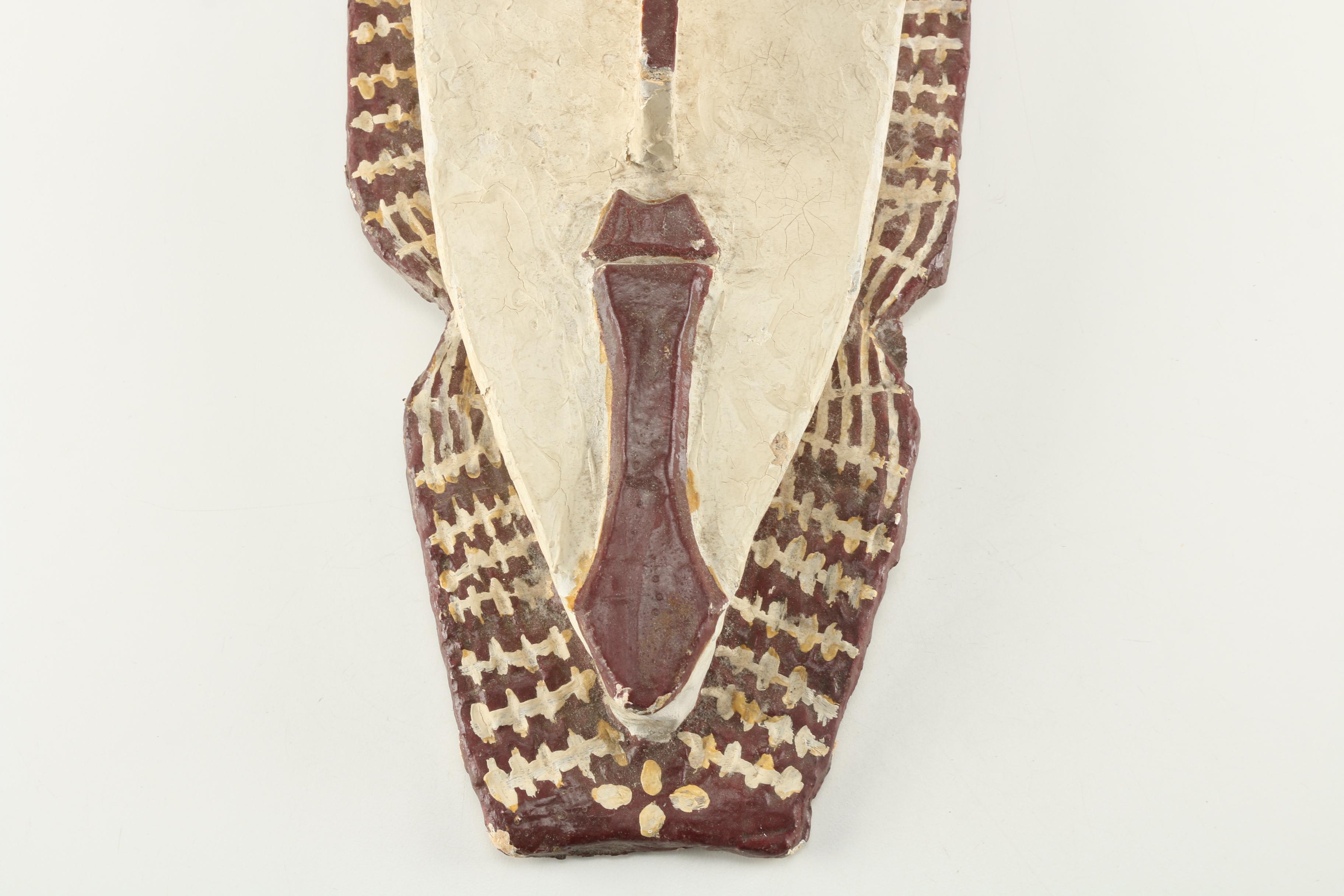 Papier-Mâché Tribal Inspired Mask