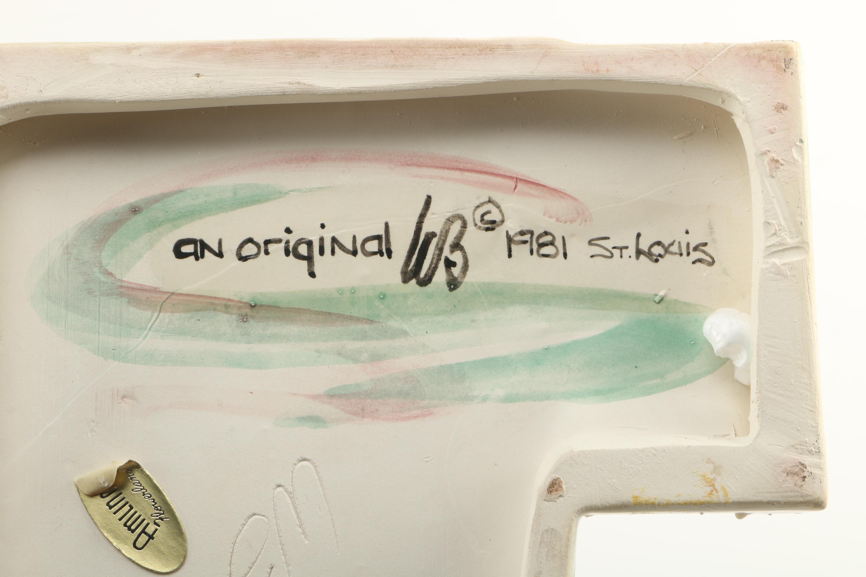 Three W-B Studios Inc Ceramic Miniature Houses