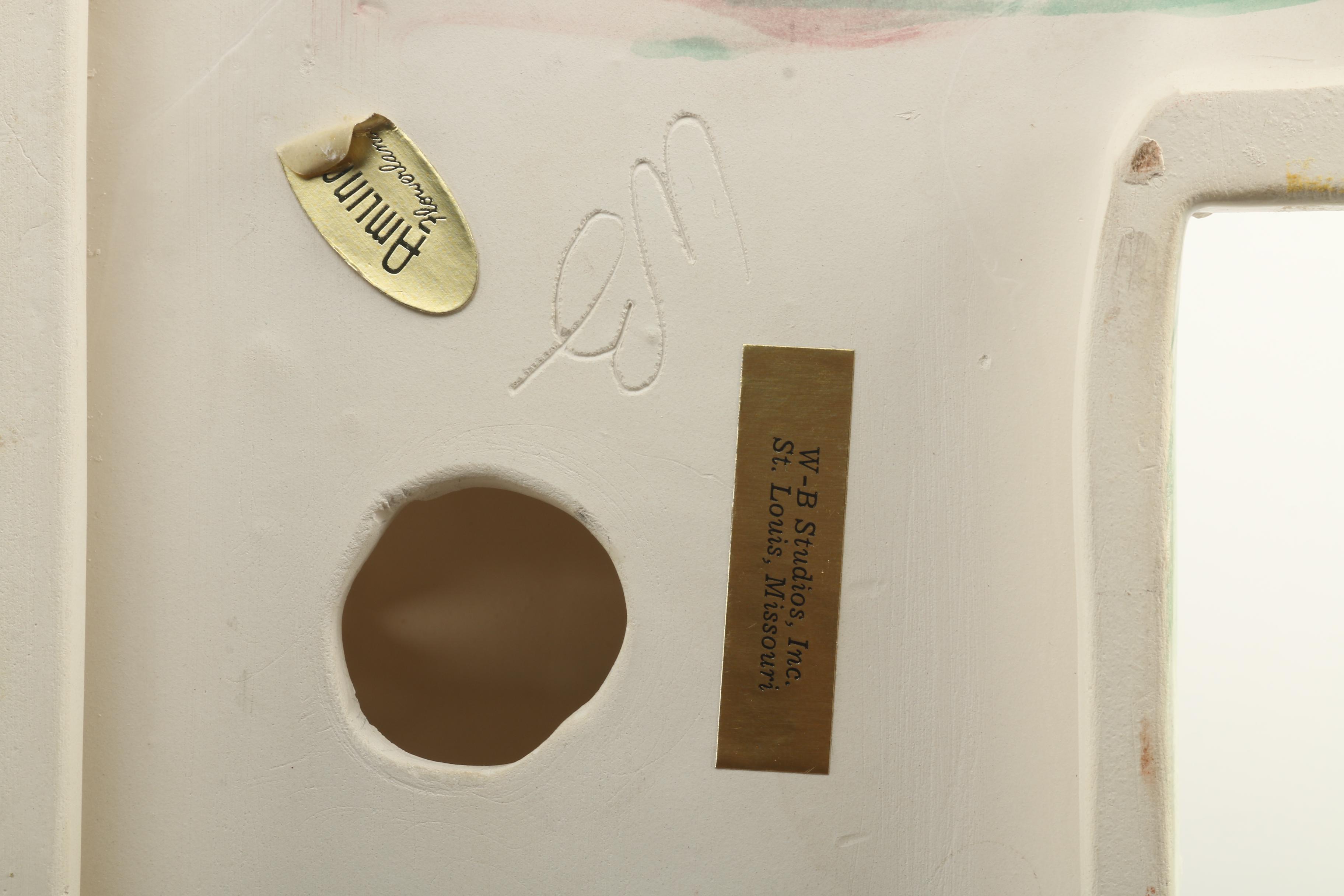 Three W-B Studios Inc Ceramic Miniature Houses