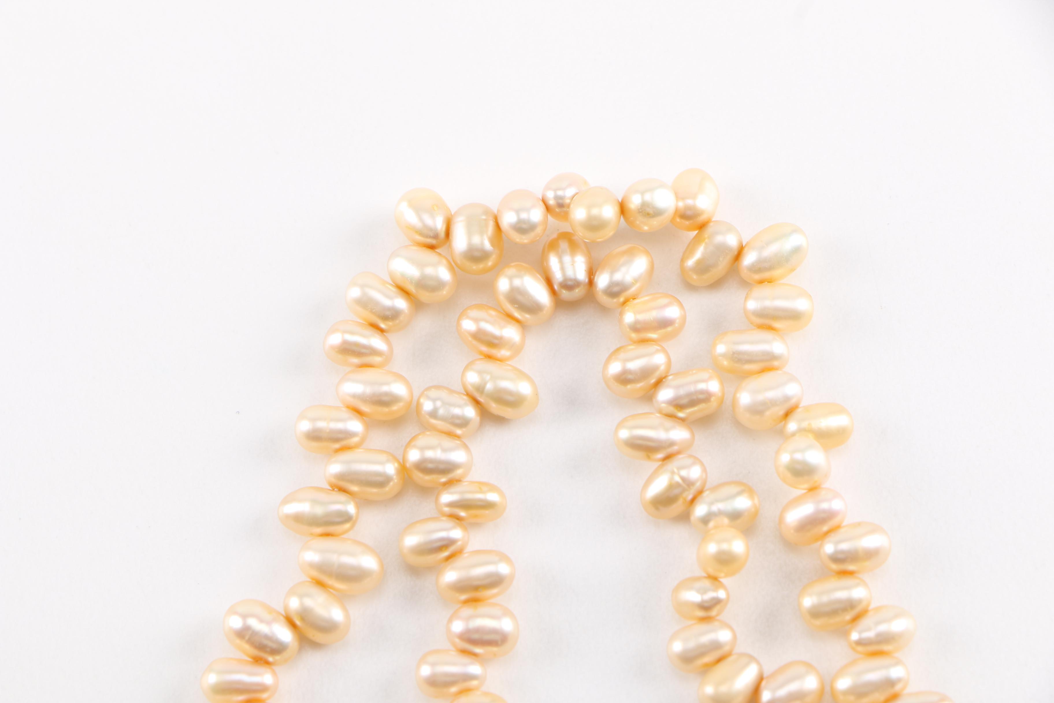 Cultured Pearl Necklaces and Earrings