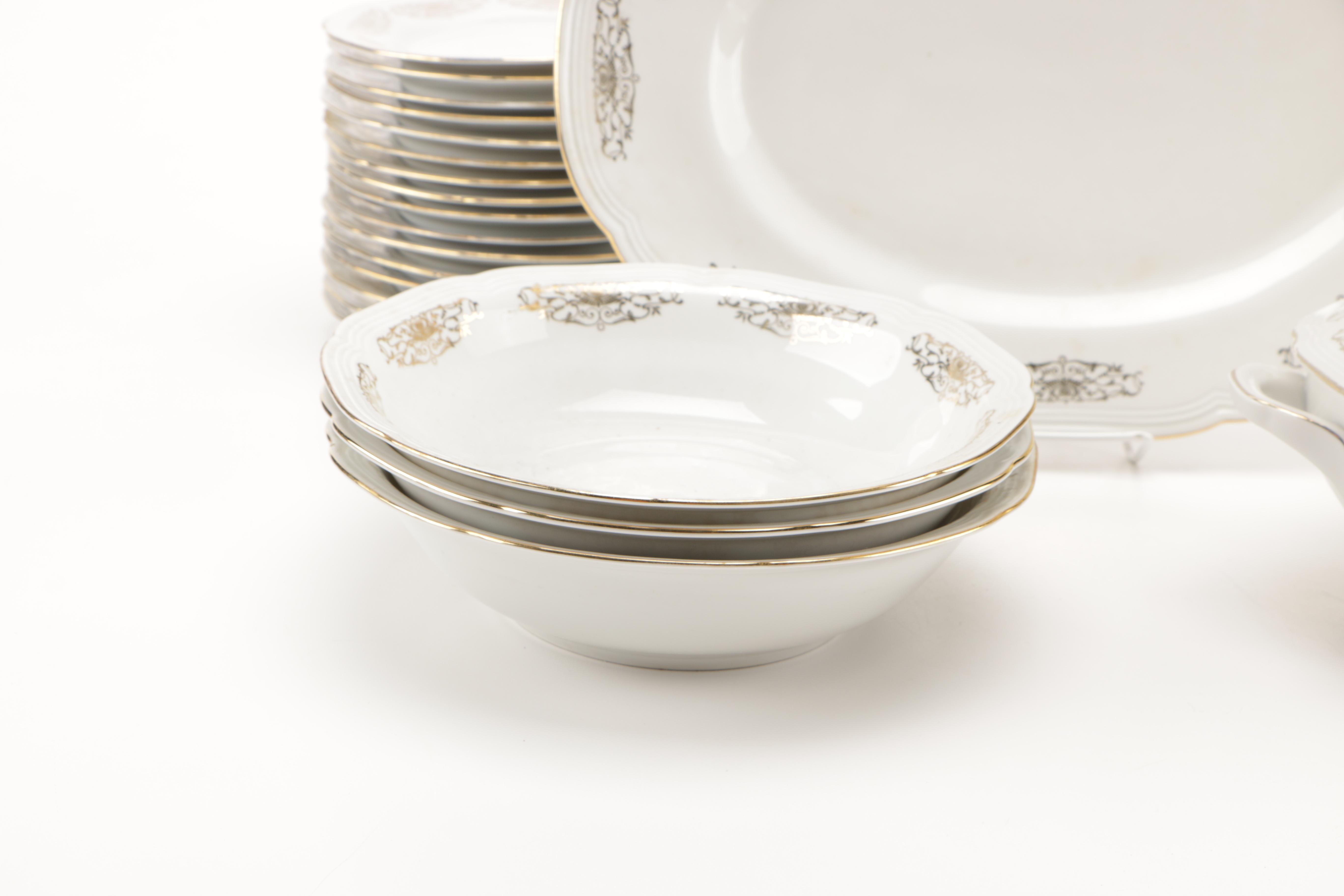Porzellanfabrik Neuerer U.S. Zone Porcelain Tableware