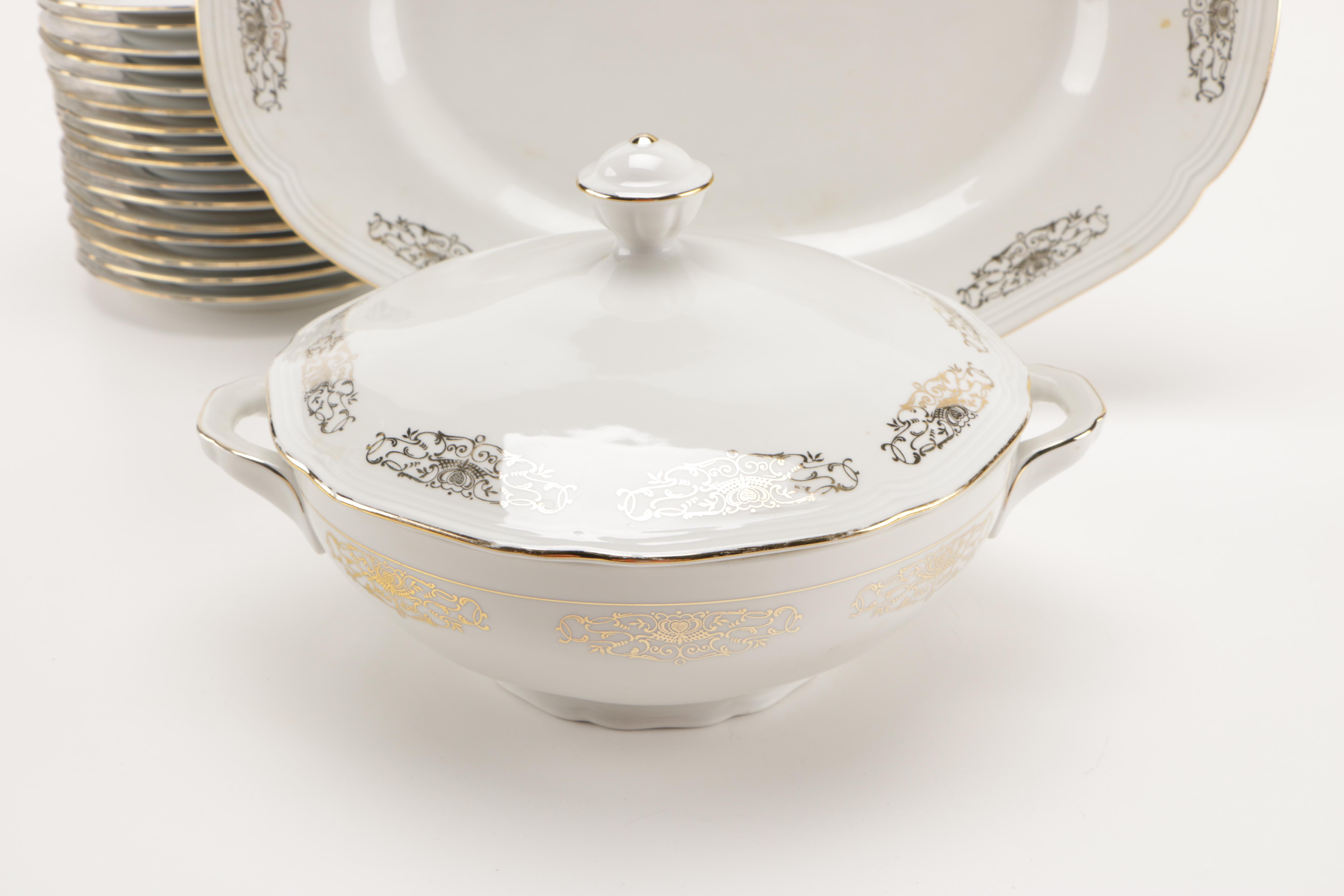 Porzellanfabrik Neuerer U.S. Zone Porcelain Tableware