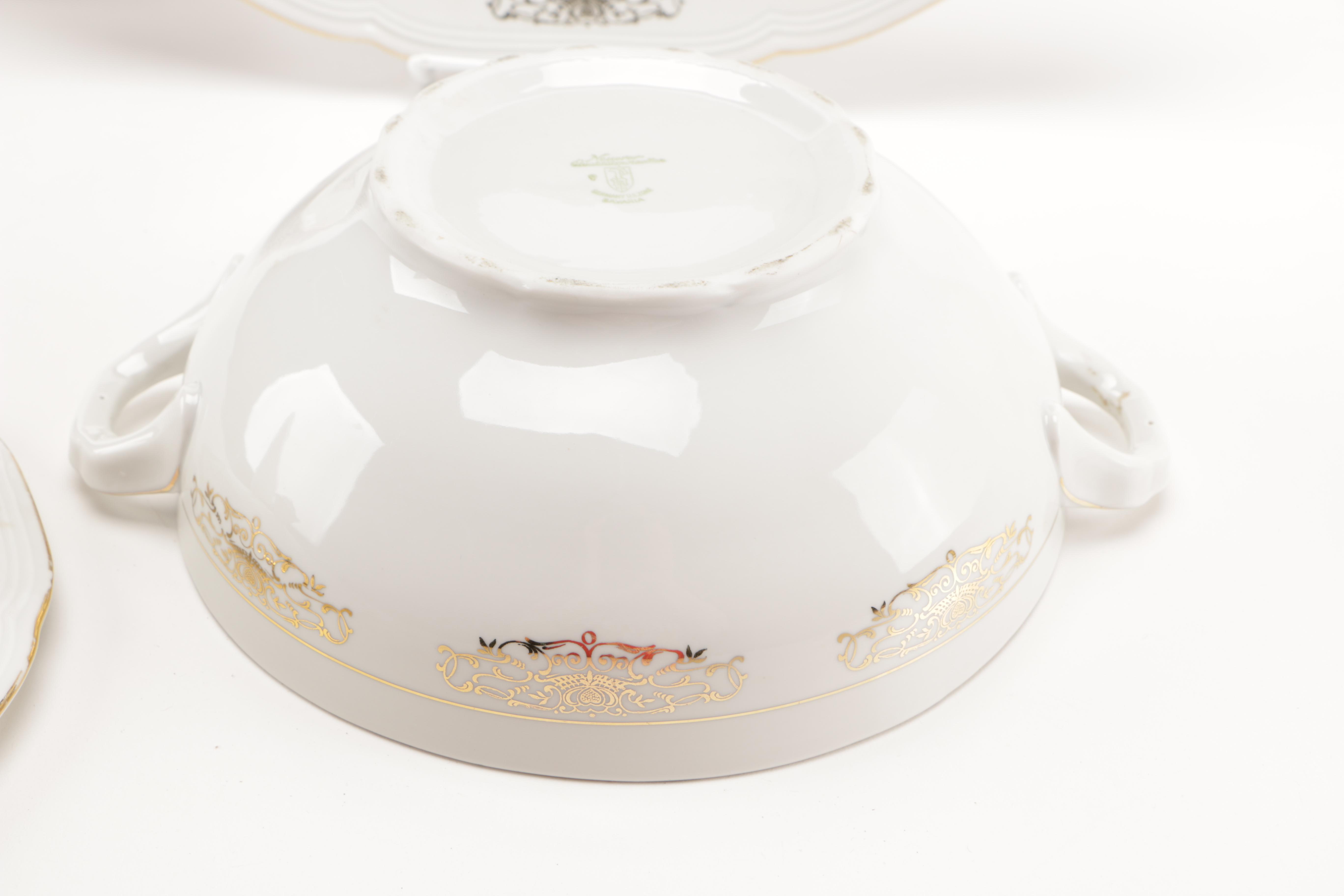 Porzellanfabrik Neuerer U.S. Zone Porcelain Tableware