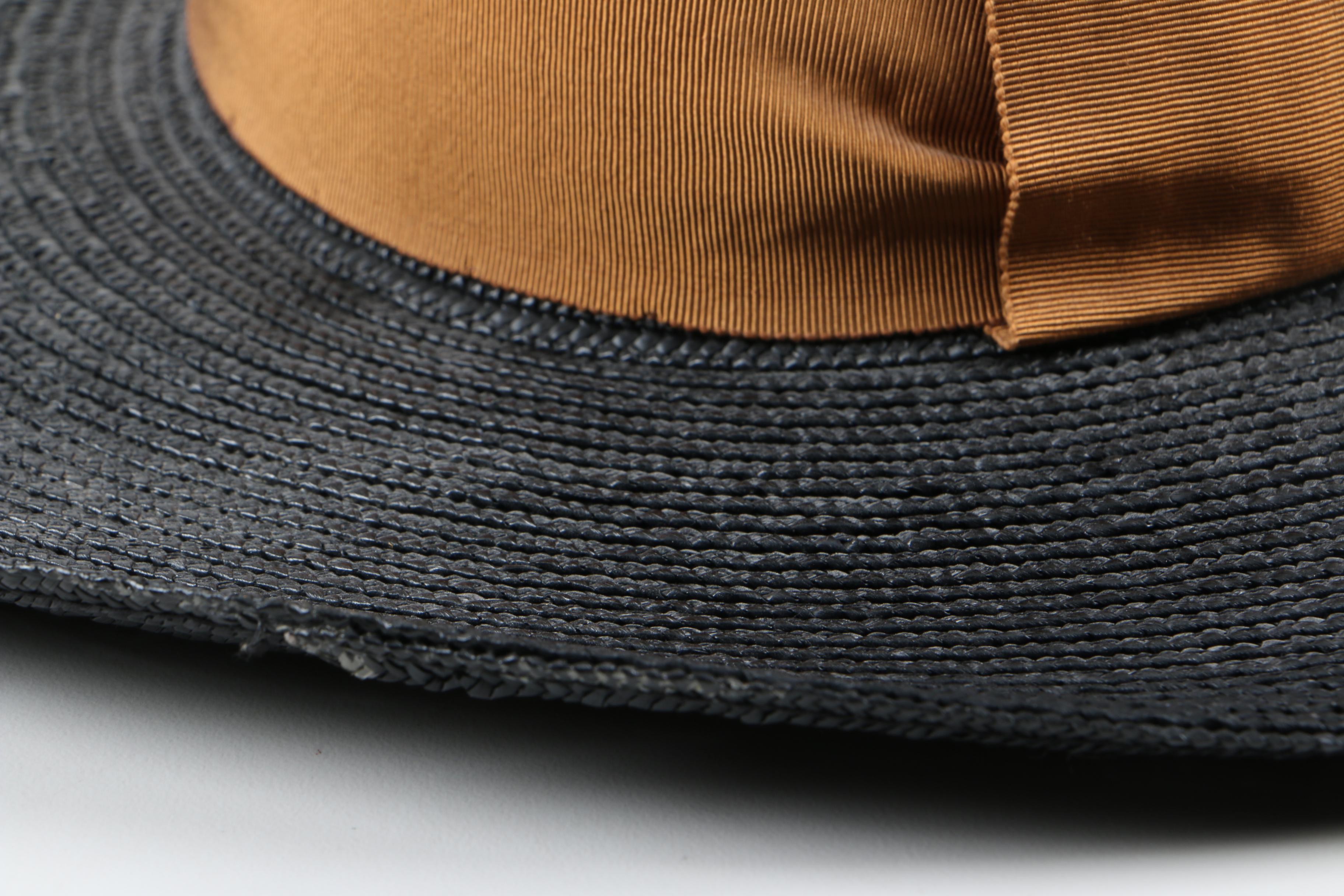 Women's Straw Hat and Gloves