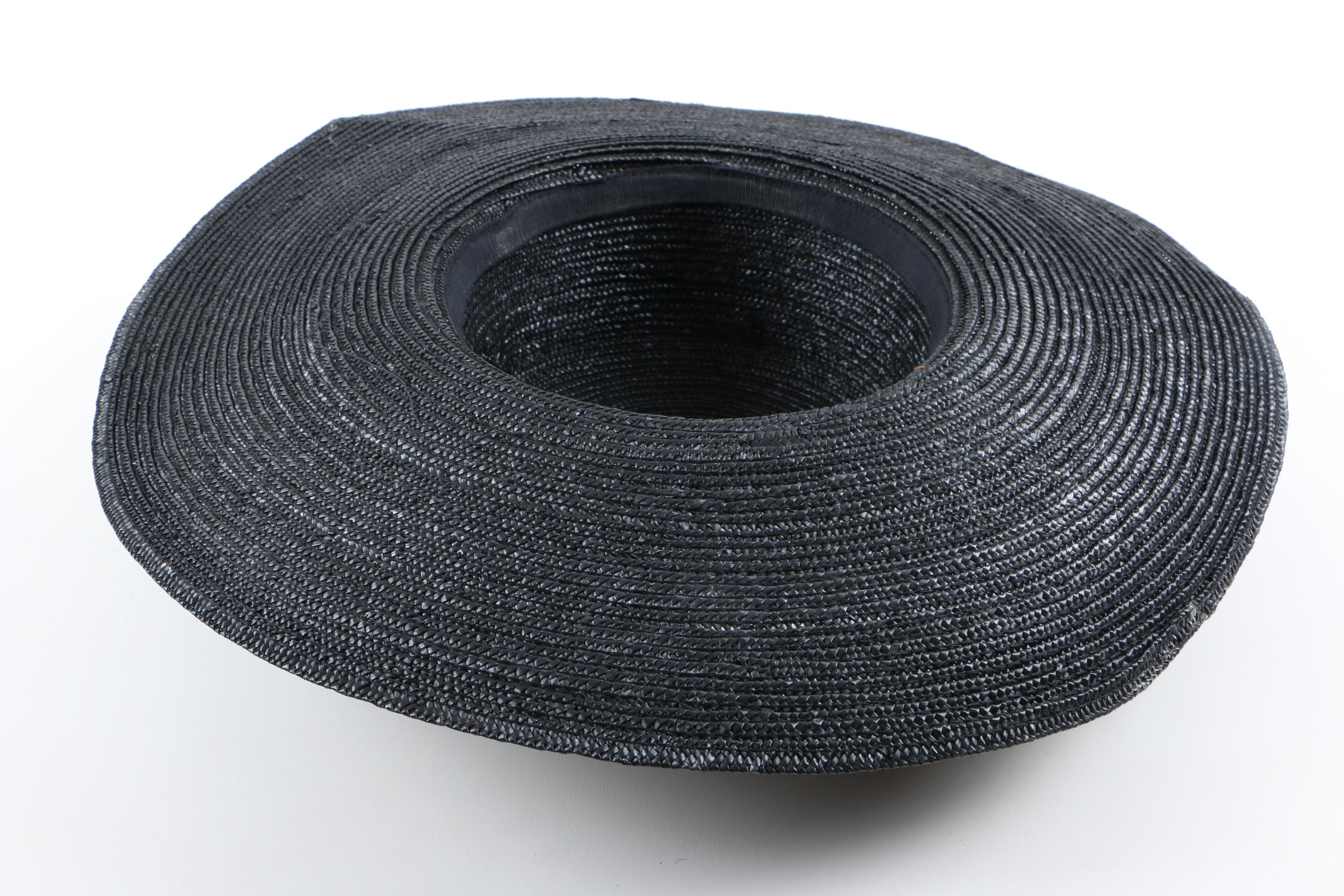 Women's Straw Hat and Gloves