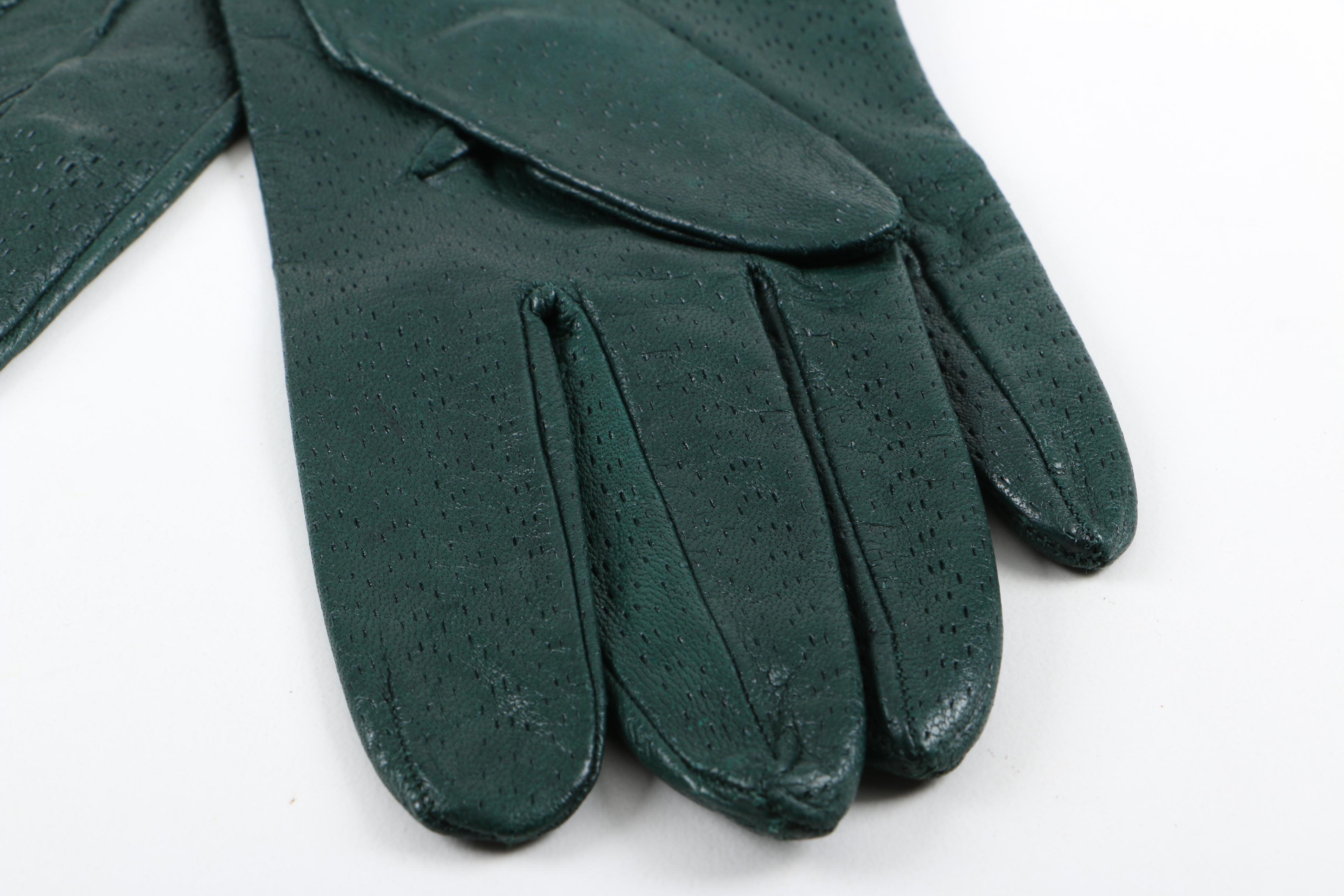 Women's Straw Hat and Gloves