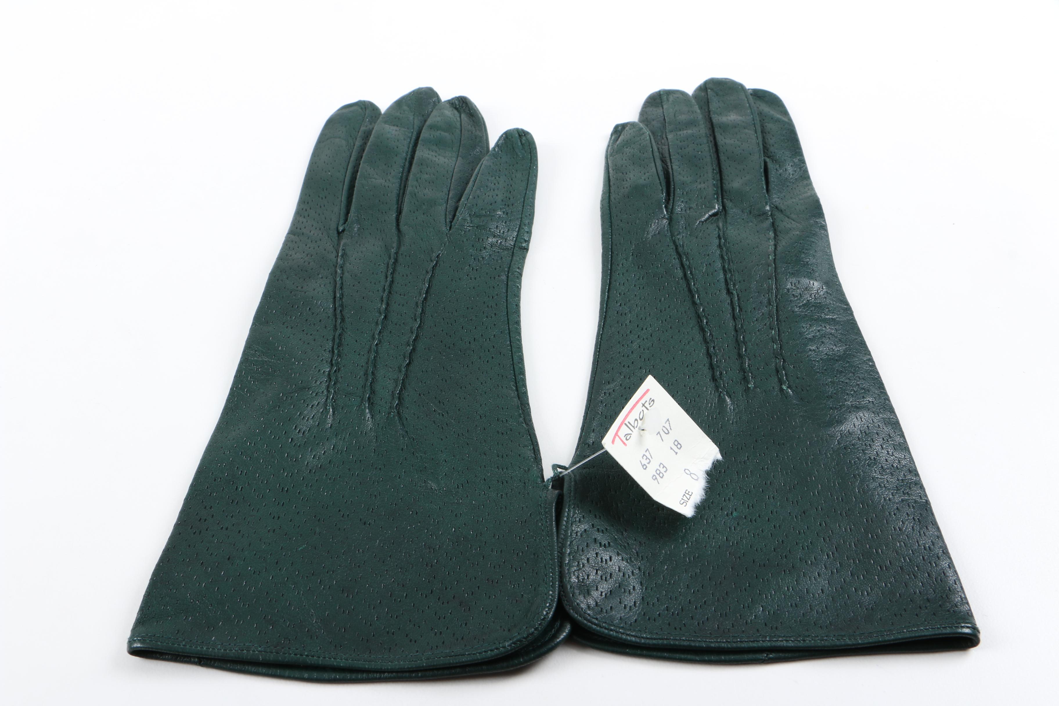 Women's Straw Hat and Gloves