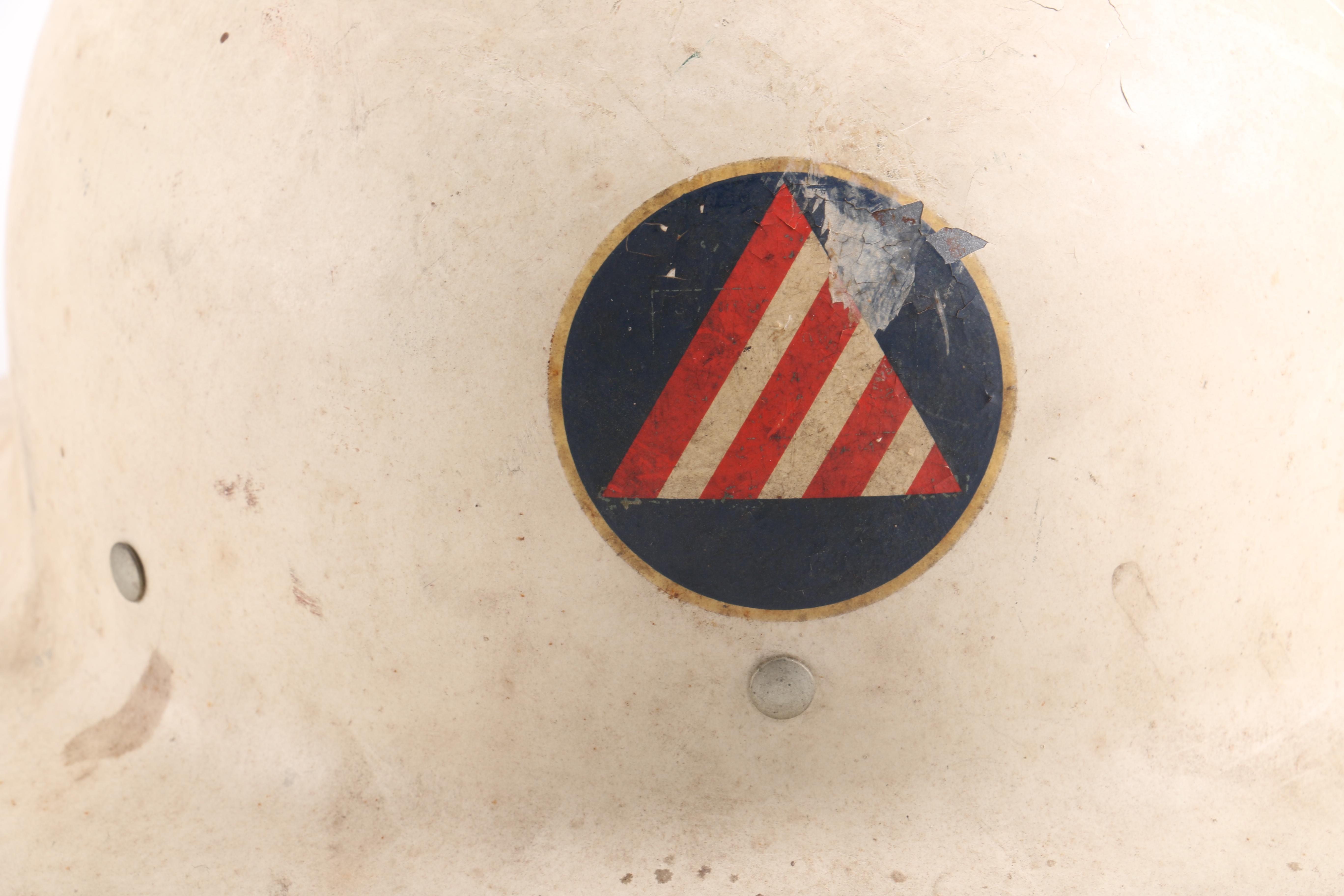World War II U.S. Civil Defense Air Raid Warden Helmet