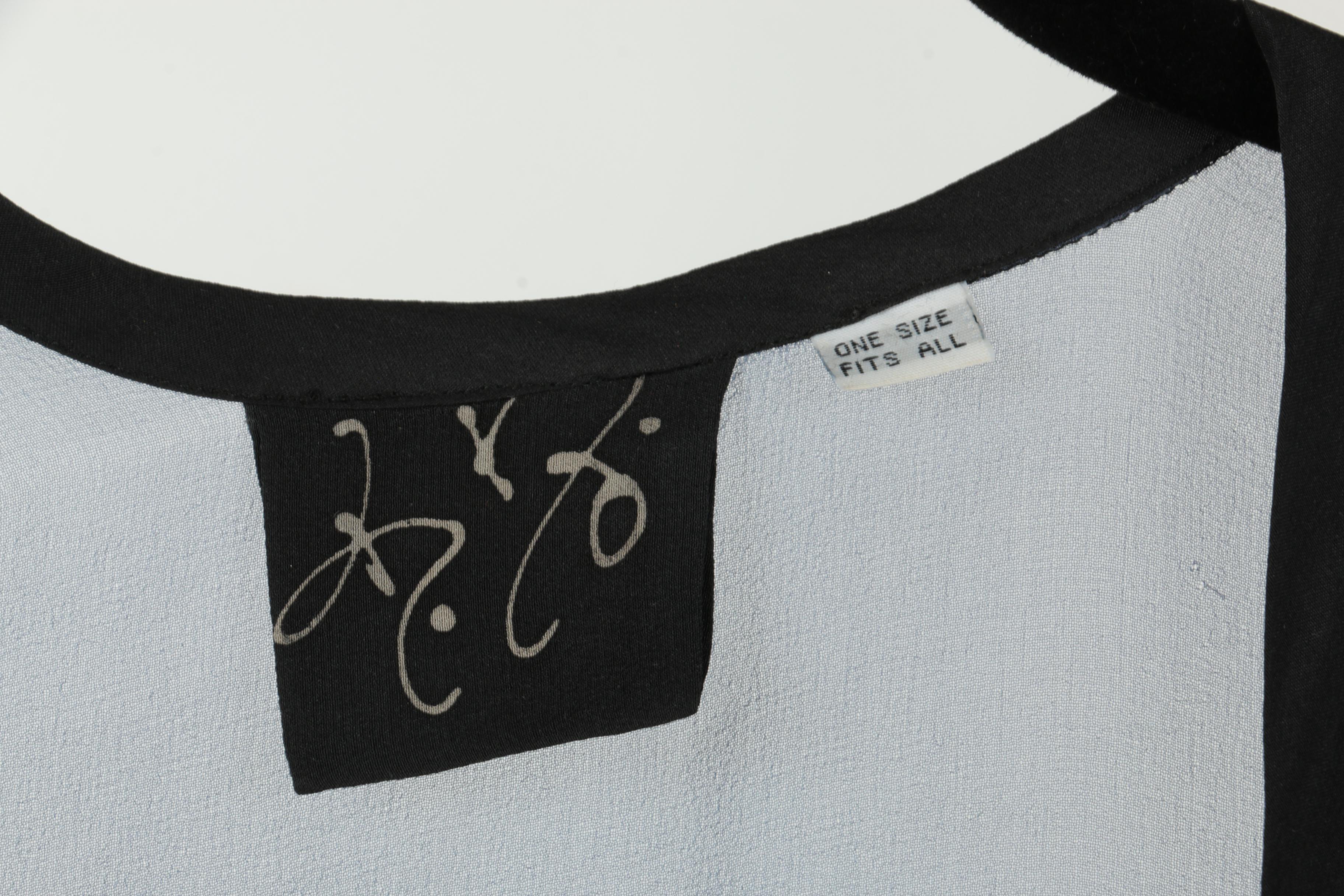 Blue Floral Chiffon Shawls