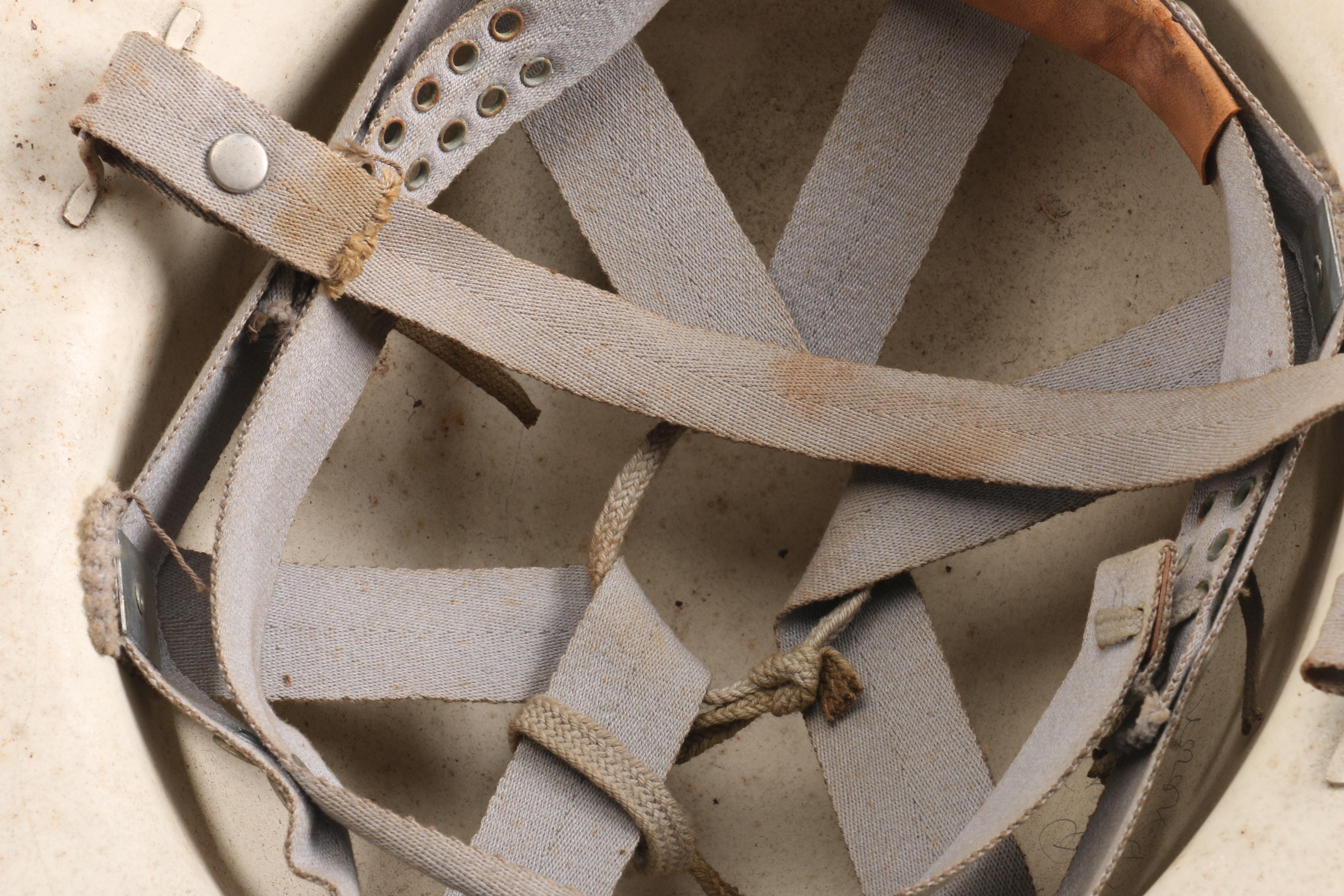 World War II U.S. Civil Defense Air Raid Warden Helmet