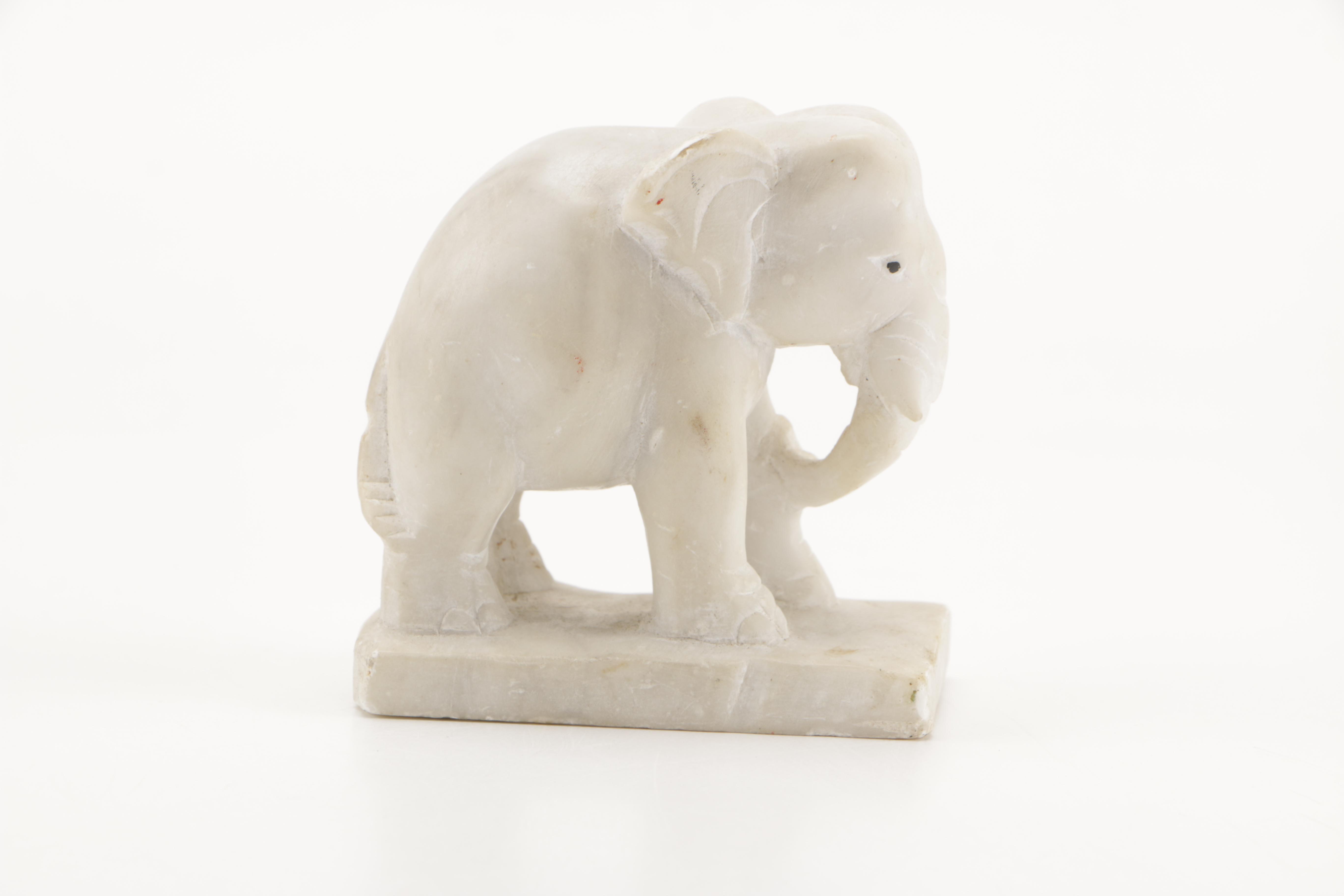 Soapstone Elephant Figurine
