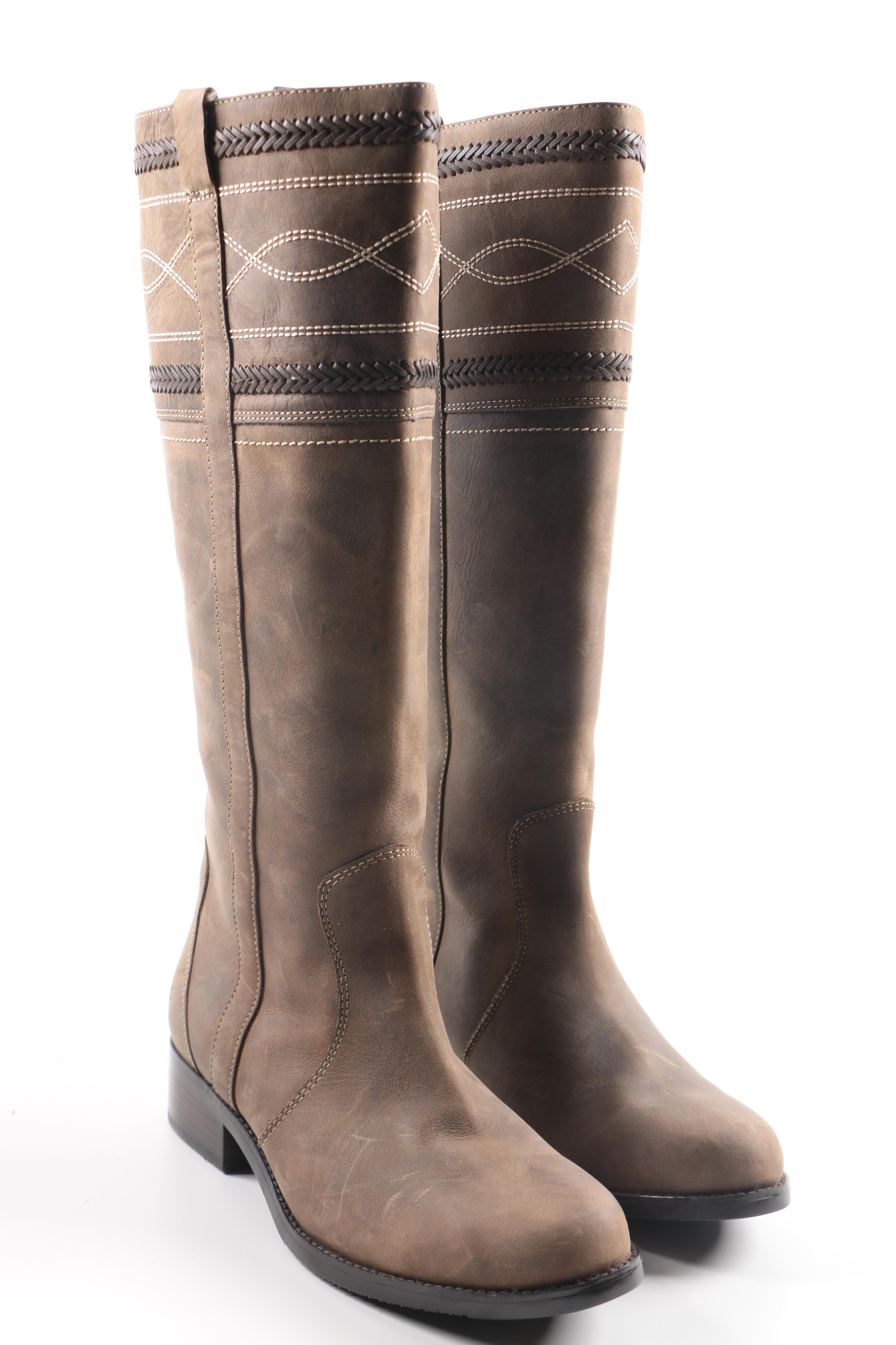 Ruff-Hewn Sundancer Leather Boots and Zodiac Frontier Leather Boots