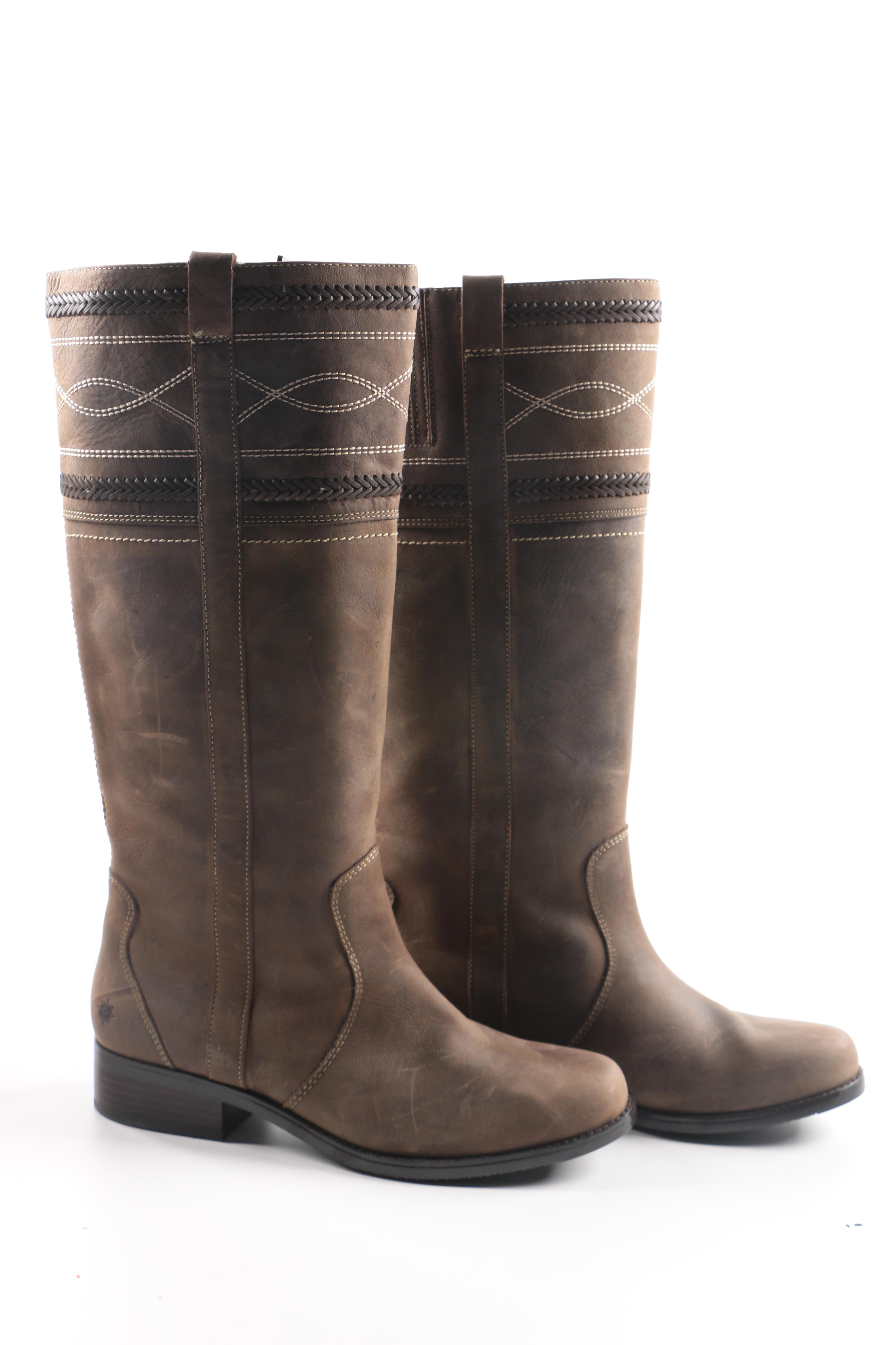 Ruff-Hewn Sundancer Leather Boots and Zodiac Frontier Leather Boots