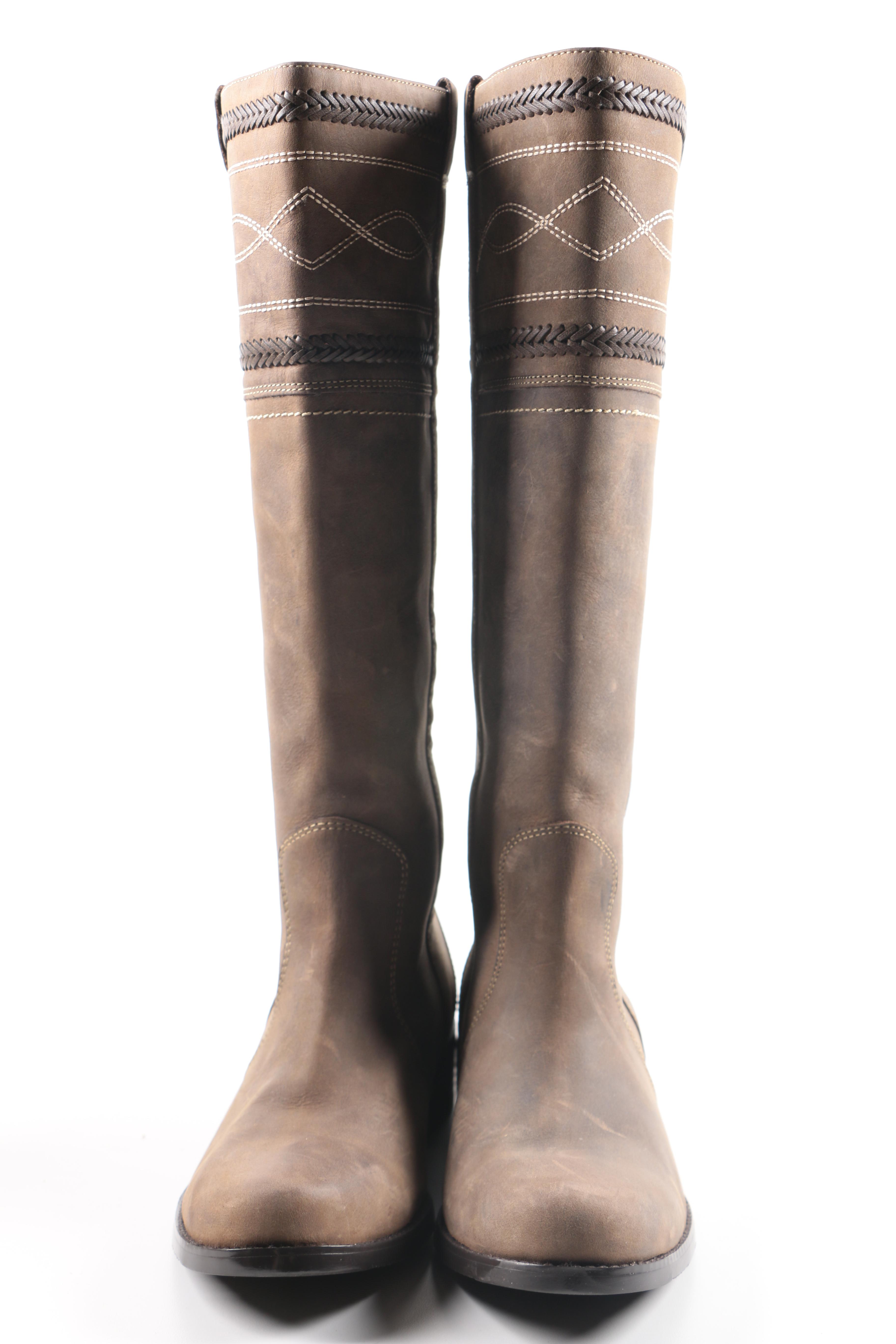 Ruff-Hewn Sundancer Leather Boots and Zodiac Frontier Leather Boots