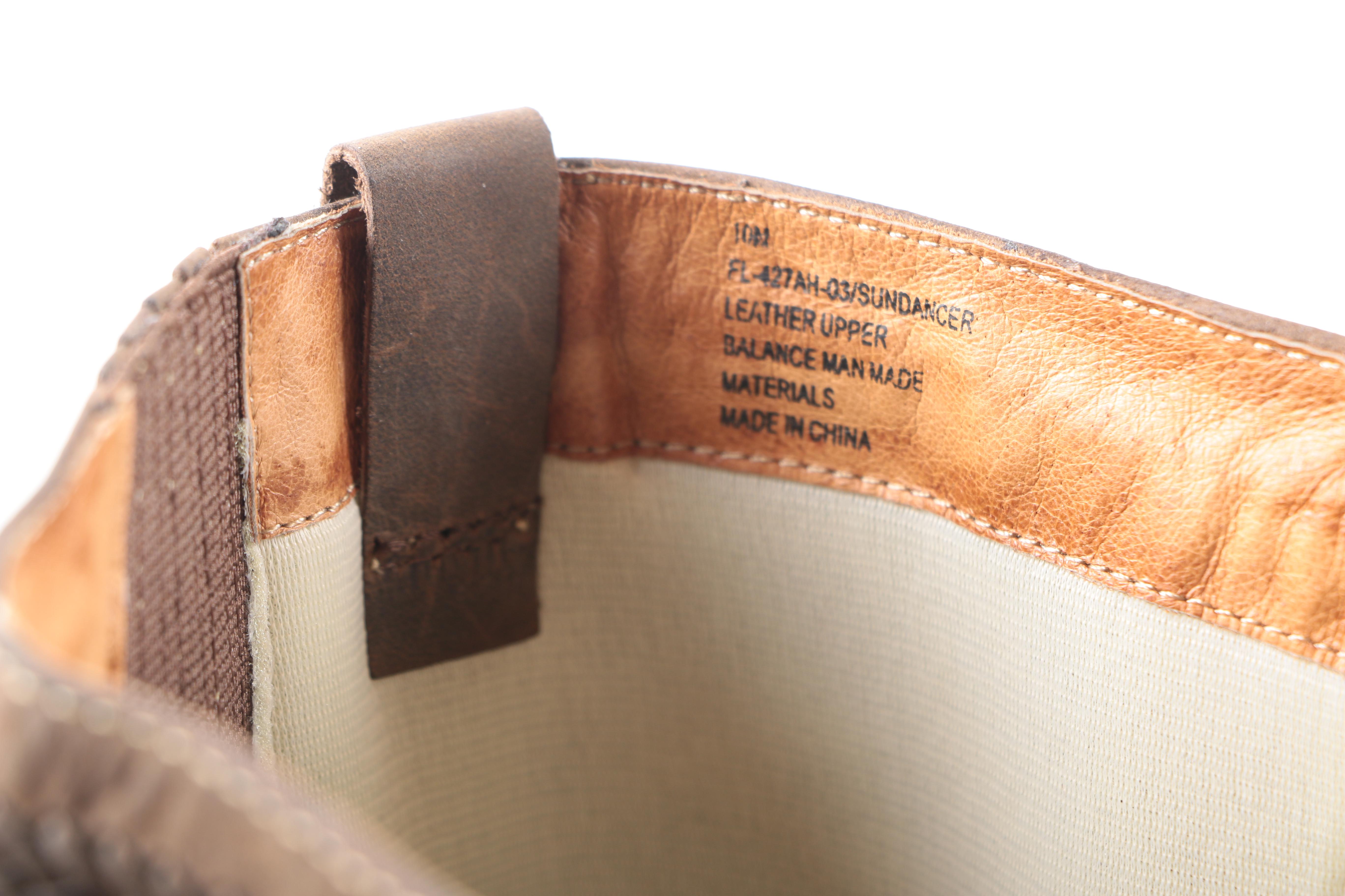 Ruff-Hewn Sundancer Leather Boots and Zodiac Frontier Leather Boots