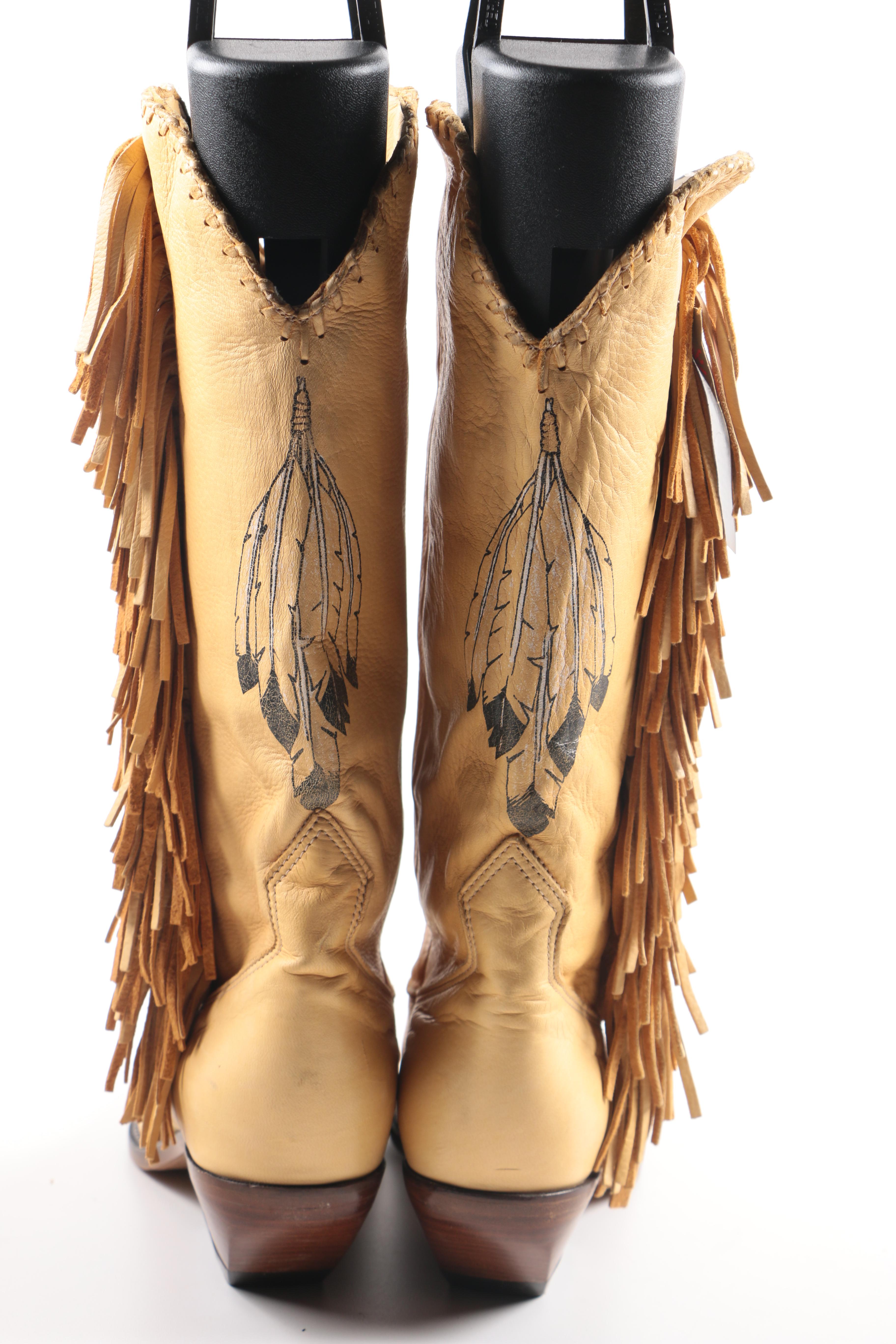 Ruff-Hewn Sundancer Leather Boots and Zodiac Frontier Leather Boots