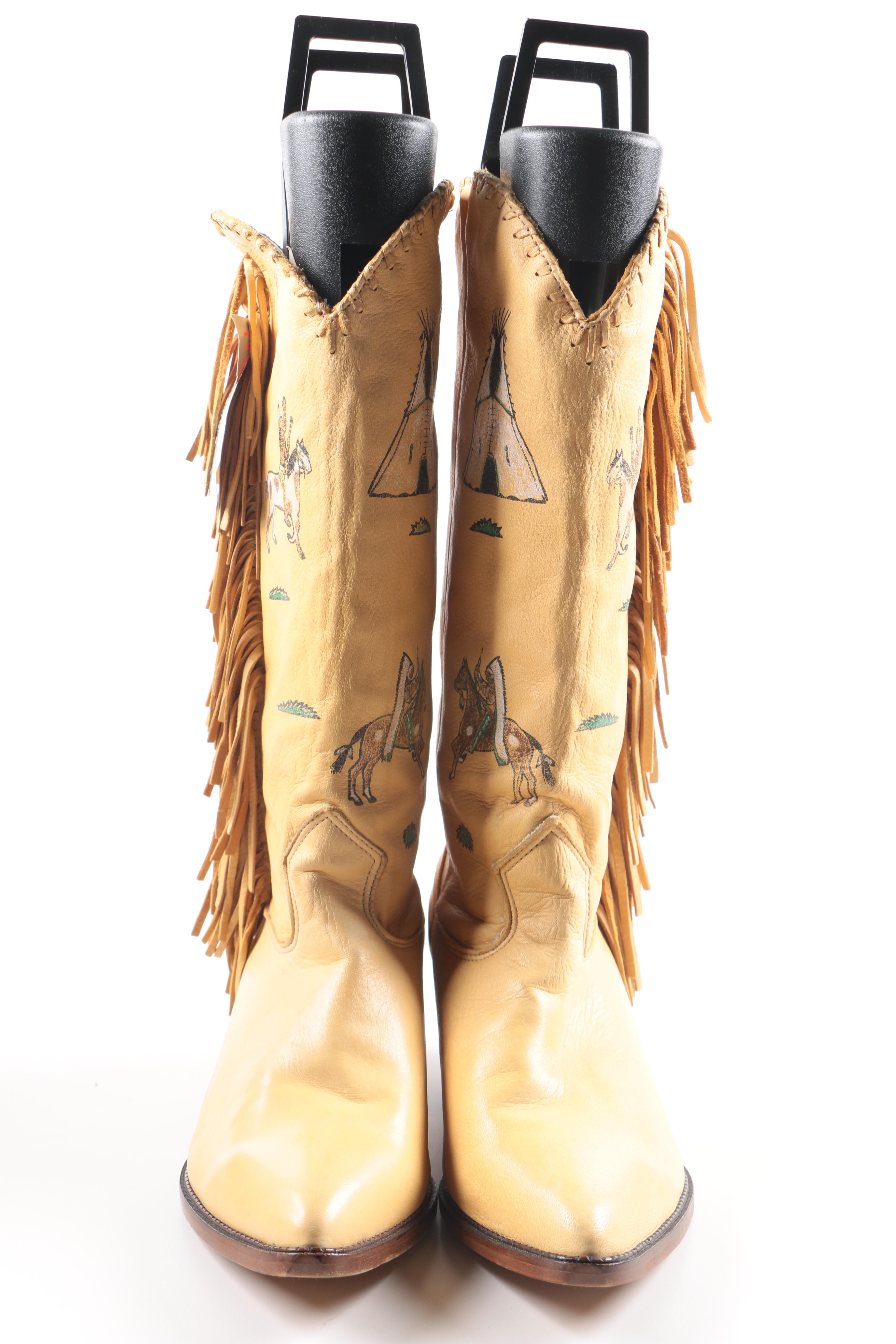 Ruff-Hewn Sundancer Leather Boots and Zodiac Frontier Leather Boots