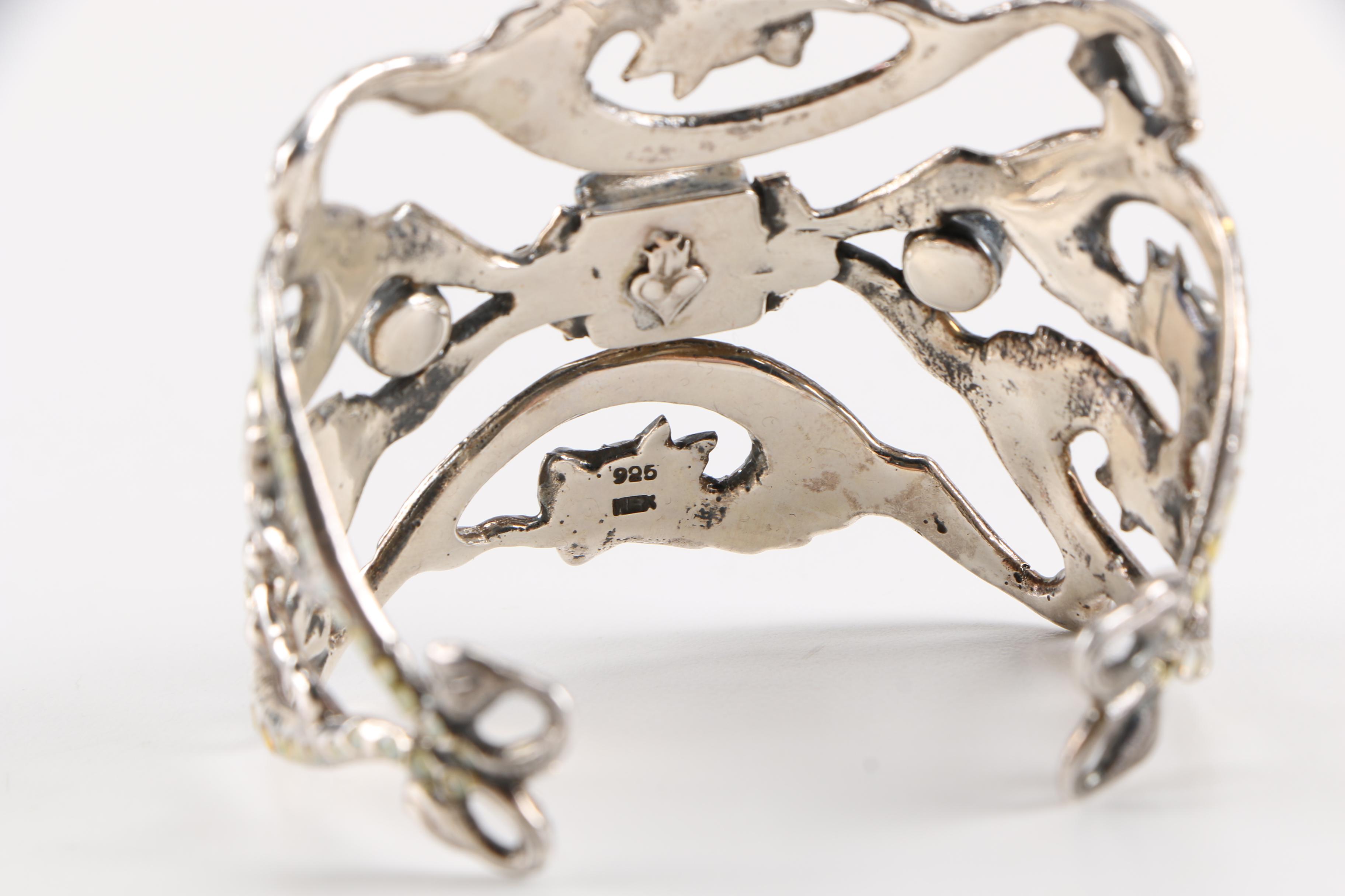 Sterling Silver "Virgins, Saints and Angels" Bracelet