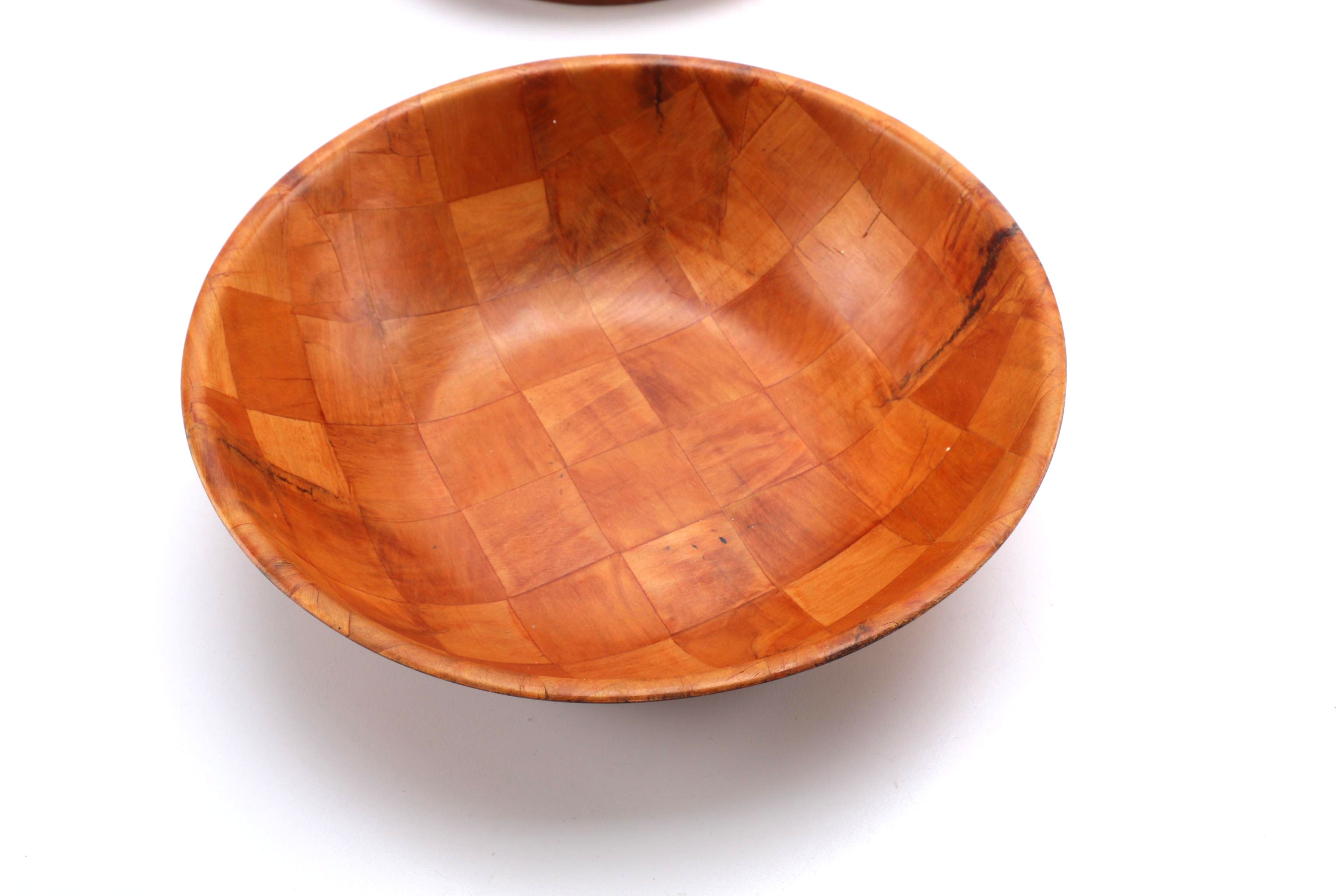 Carved Wooden Tableware