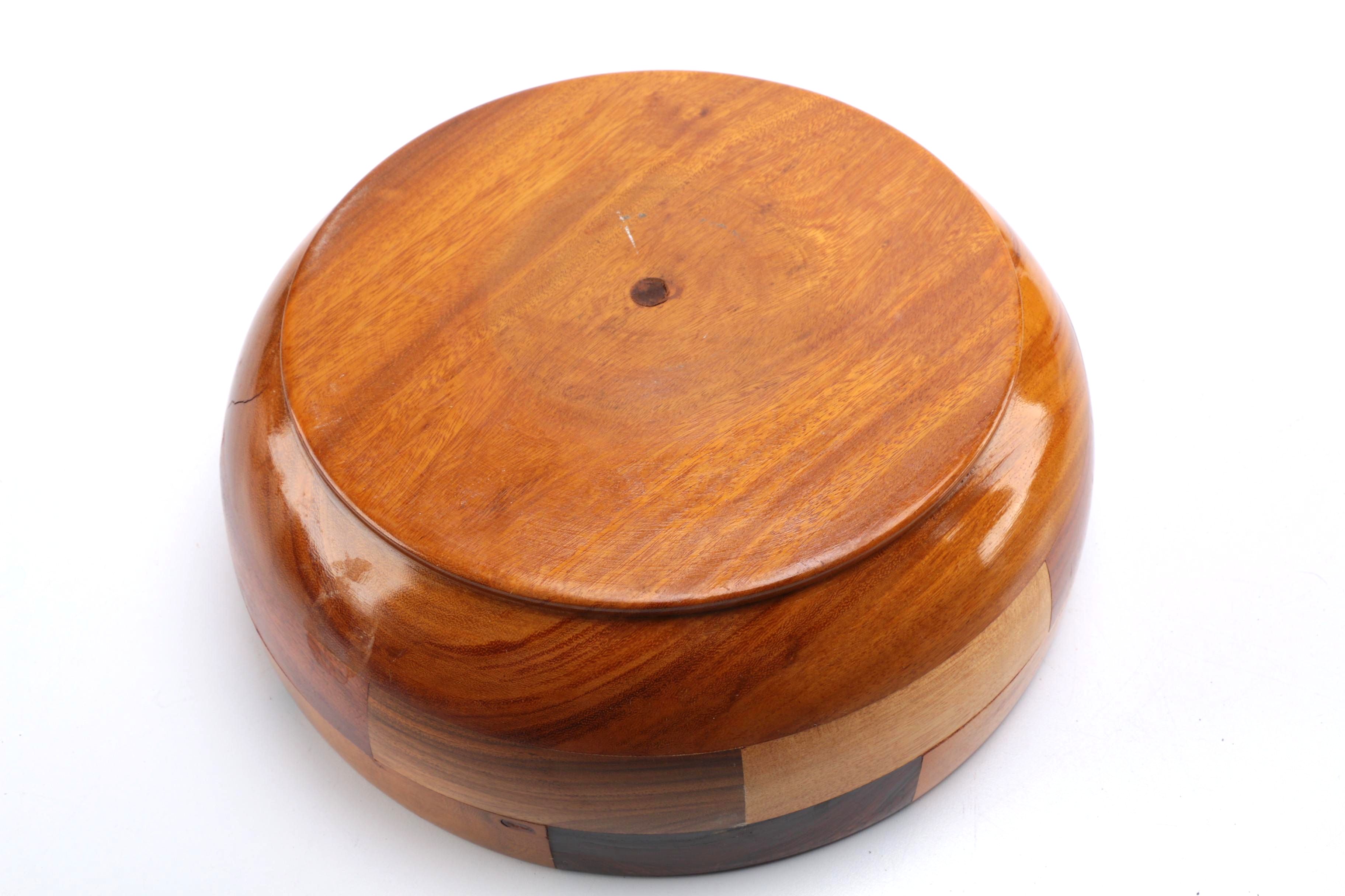 Carved Wooden Tableware
