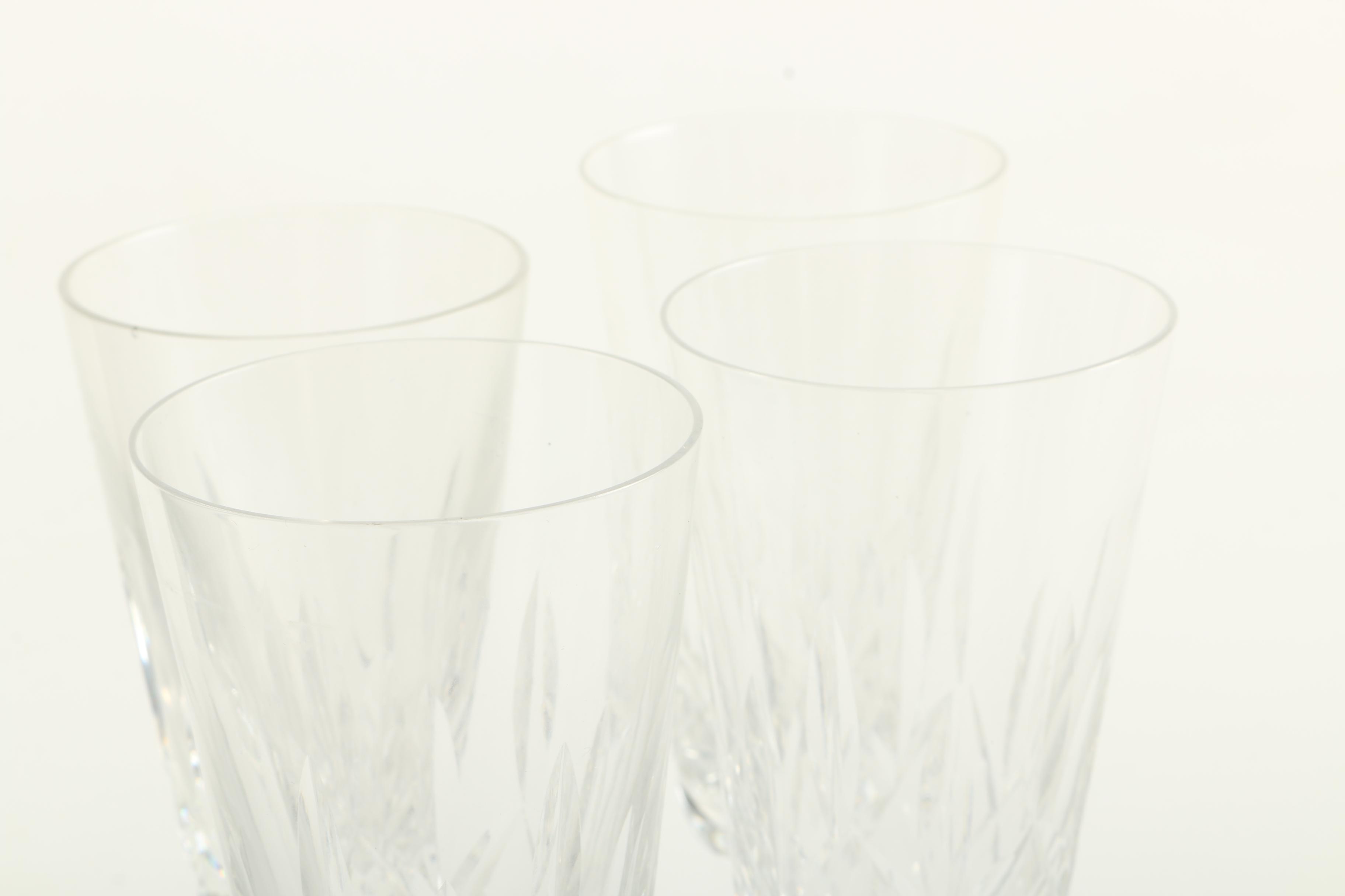 Waterford Crystal "Lismore" Tall Ice Tea Glasses