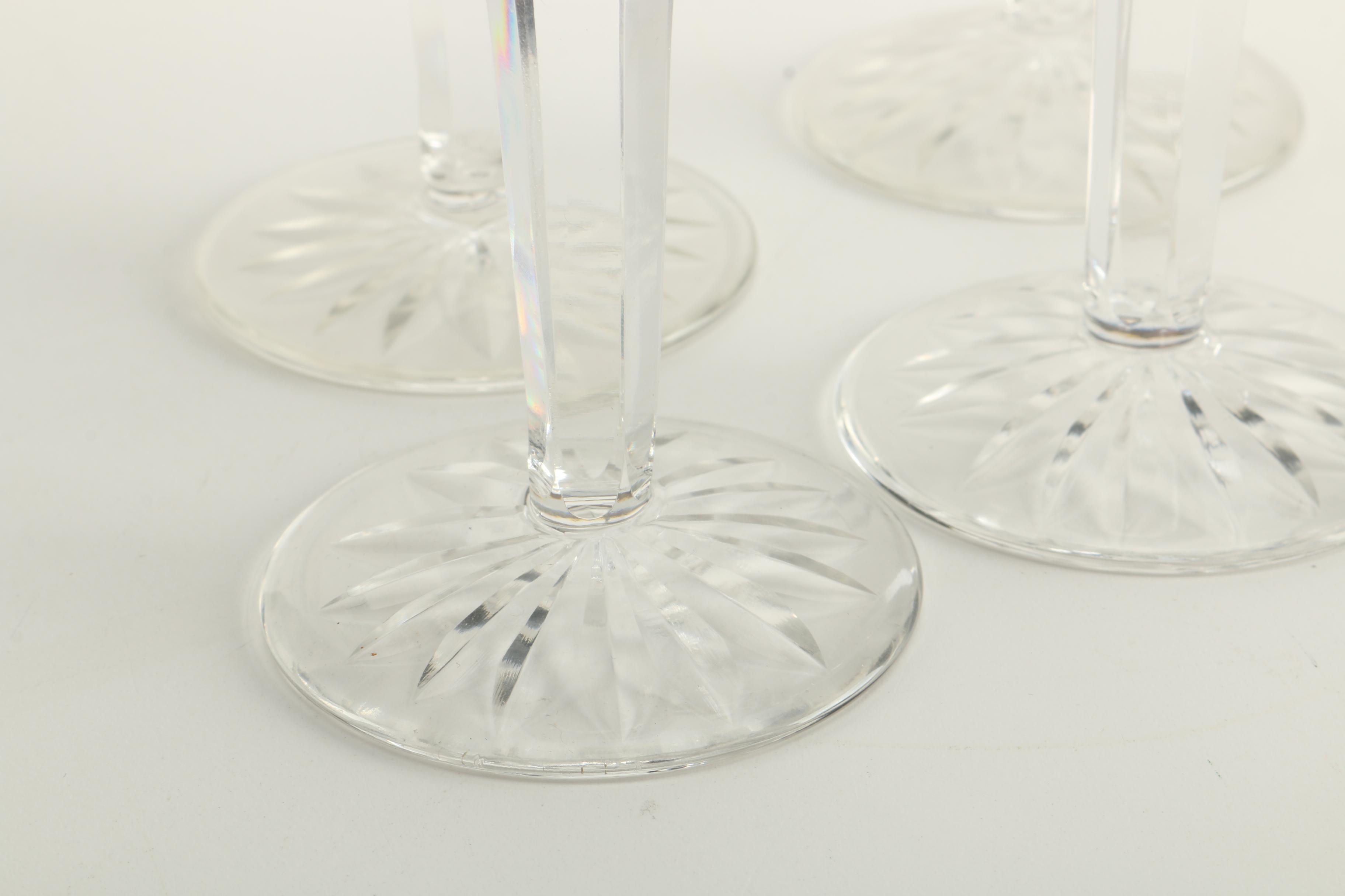 Waterford Crystal "Lismore" Tall Ice Tea Glasses