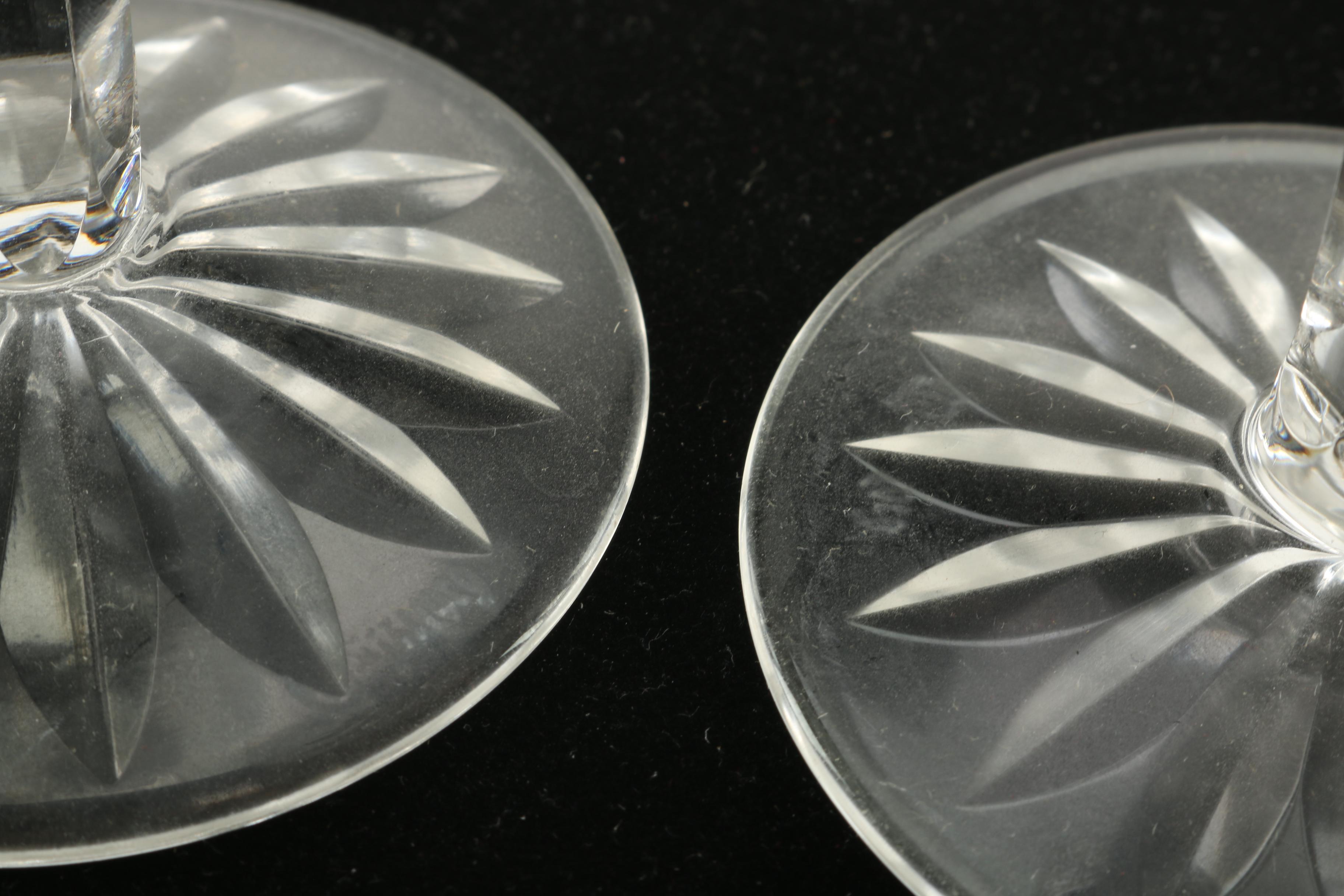 Waterford Crystal "Lismore" Tall Ice Tea Glasses