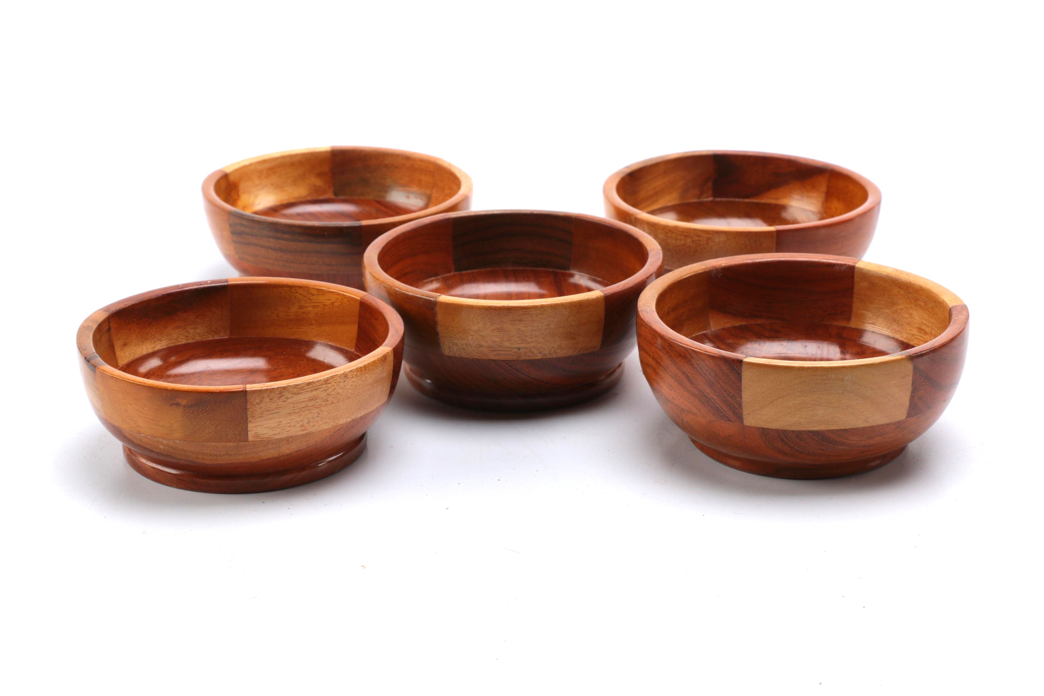 Carved Wooden Tableware