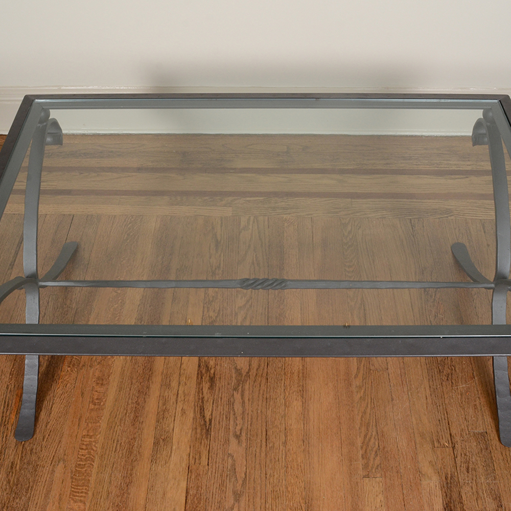 Glass Top Coffee Table