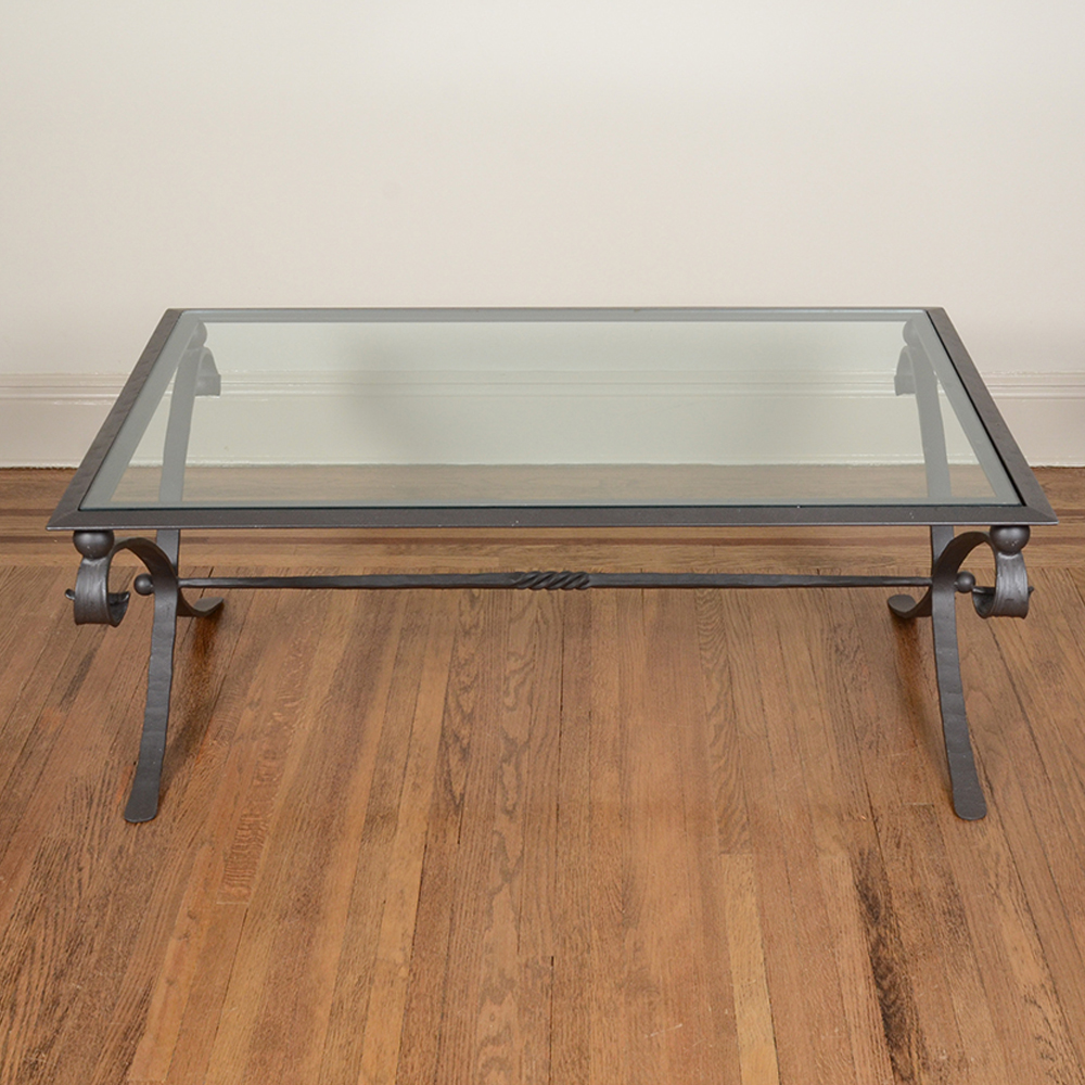 Glass Top Coffee Table