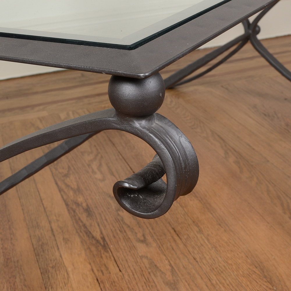 Glass Top Coffee Table