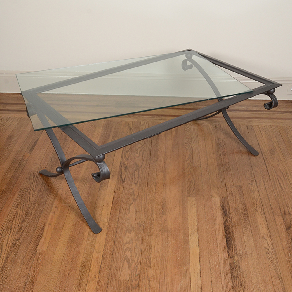 Glass Top Coffee Table