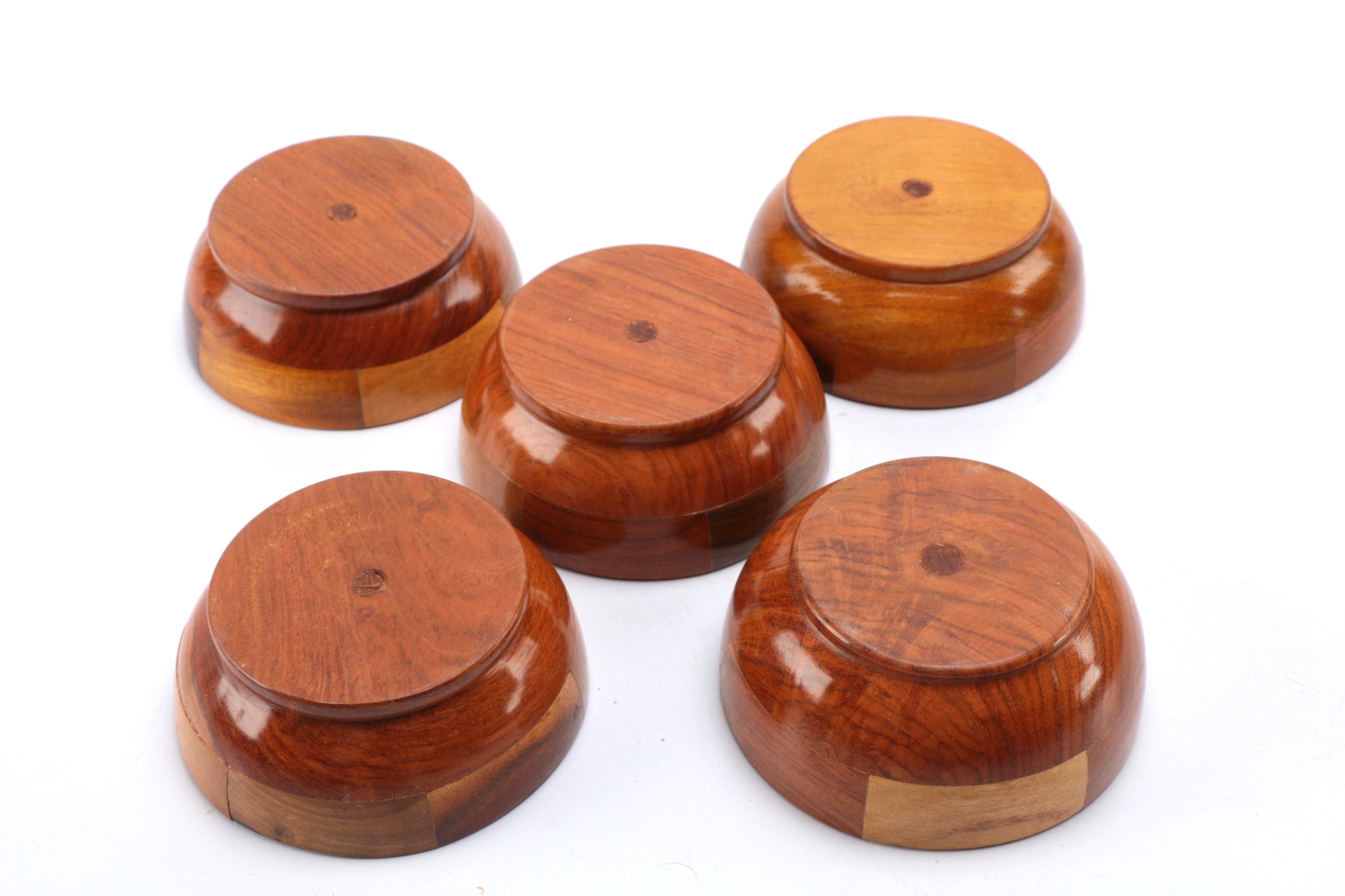 Carved Wooden Tableware