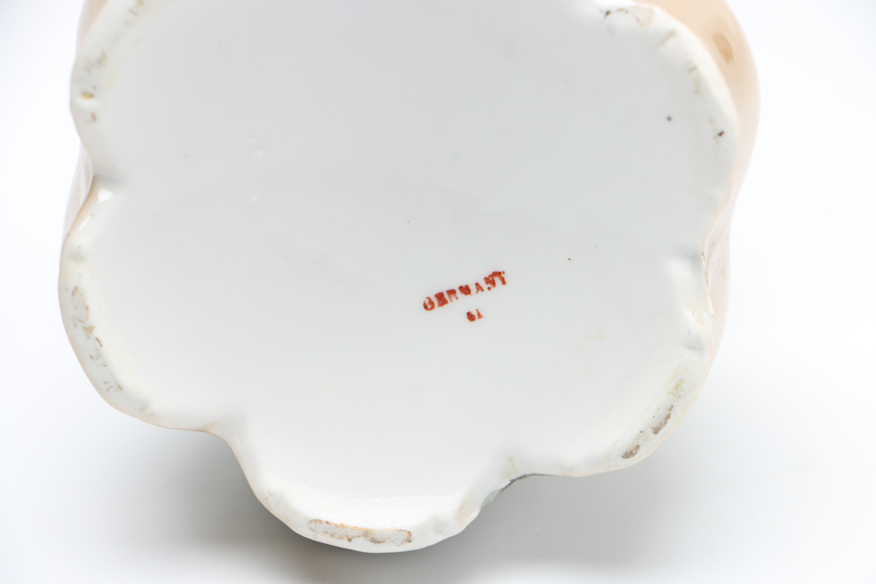 German Porcelain Lidded Jar