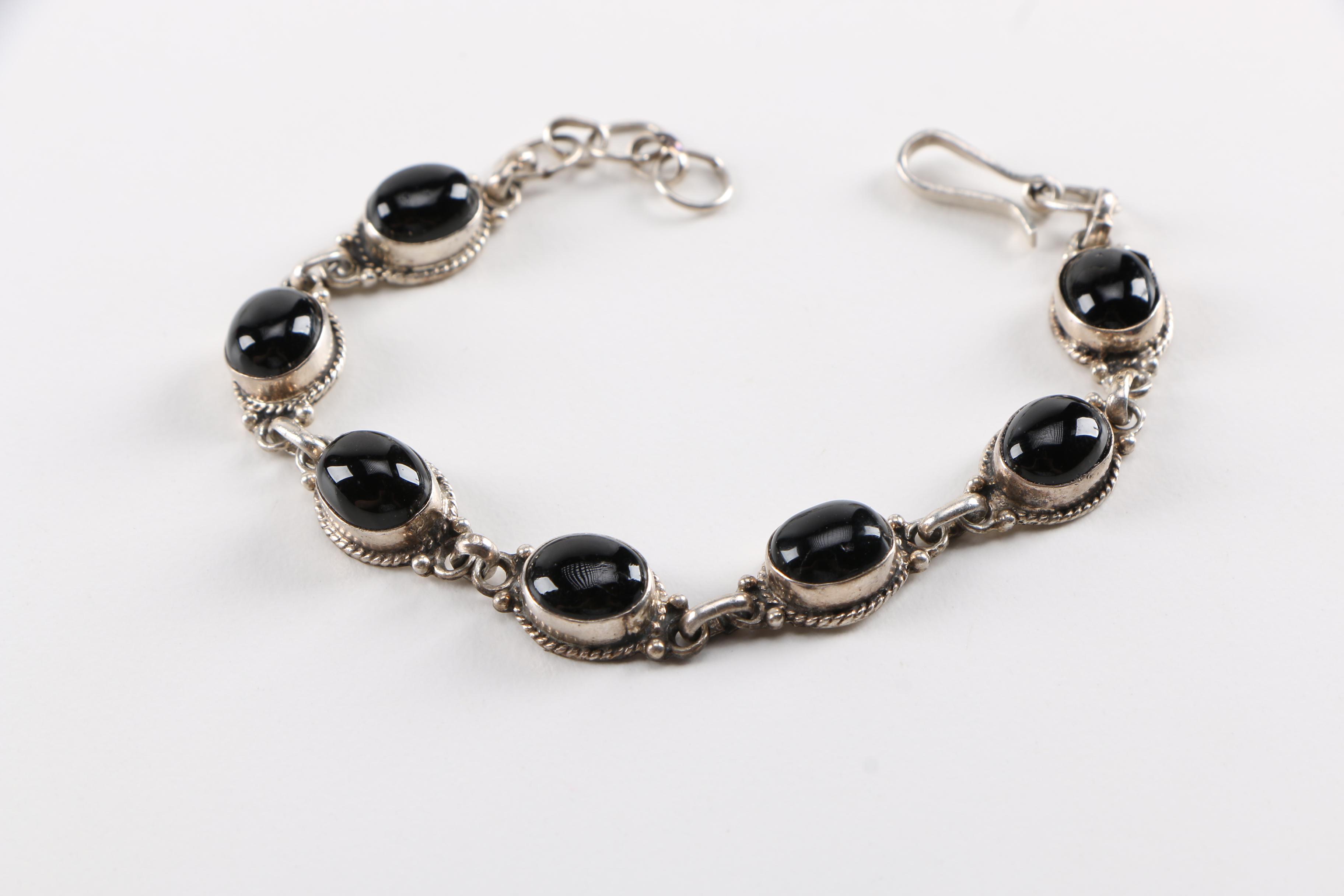 Necklaces, Bracelets and Earring's Including 800 Silver