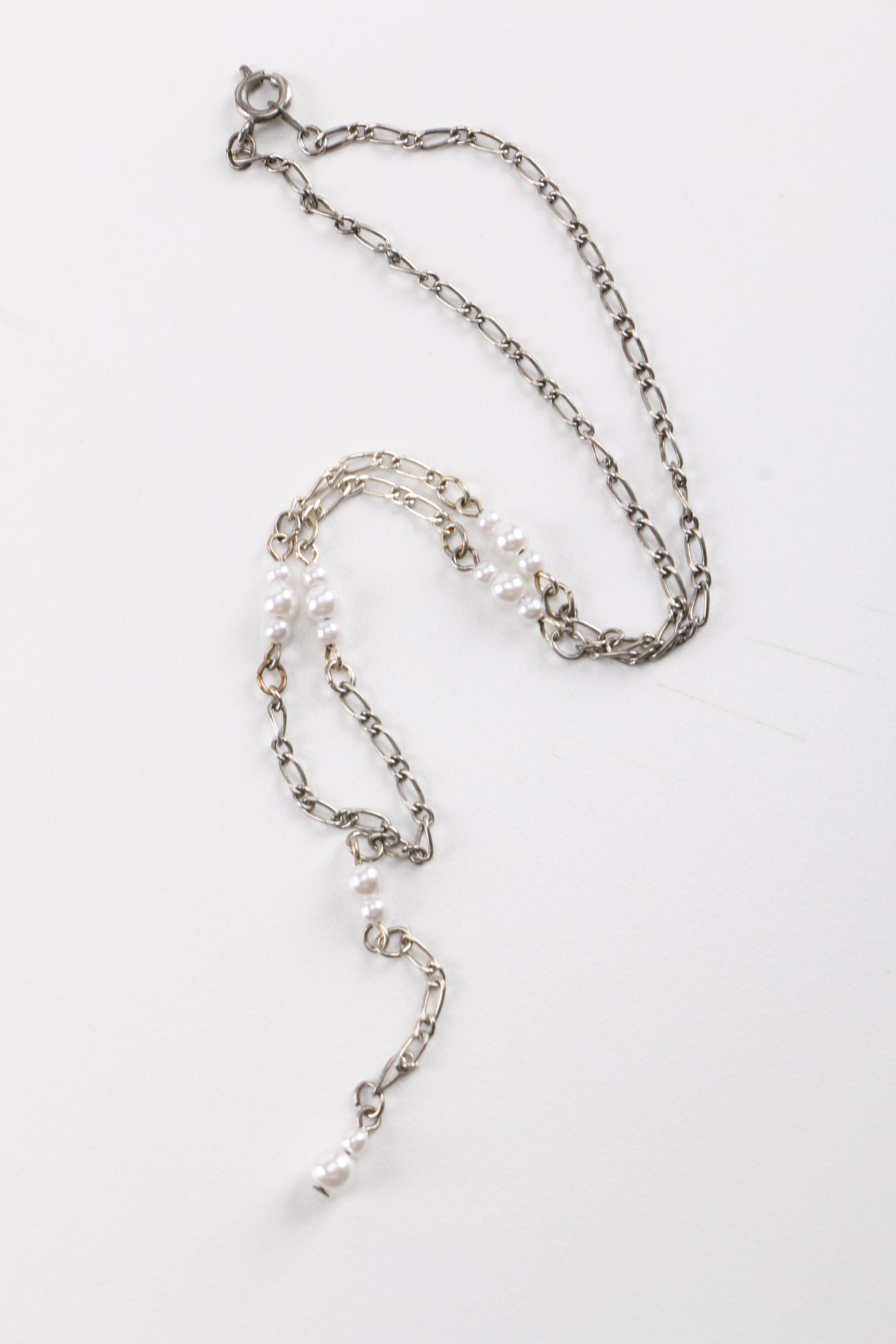 Necklaces, Bracelets and Earring's Including 800 Silver