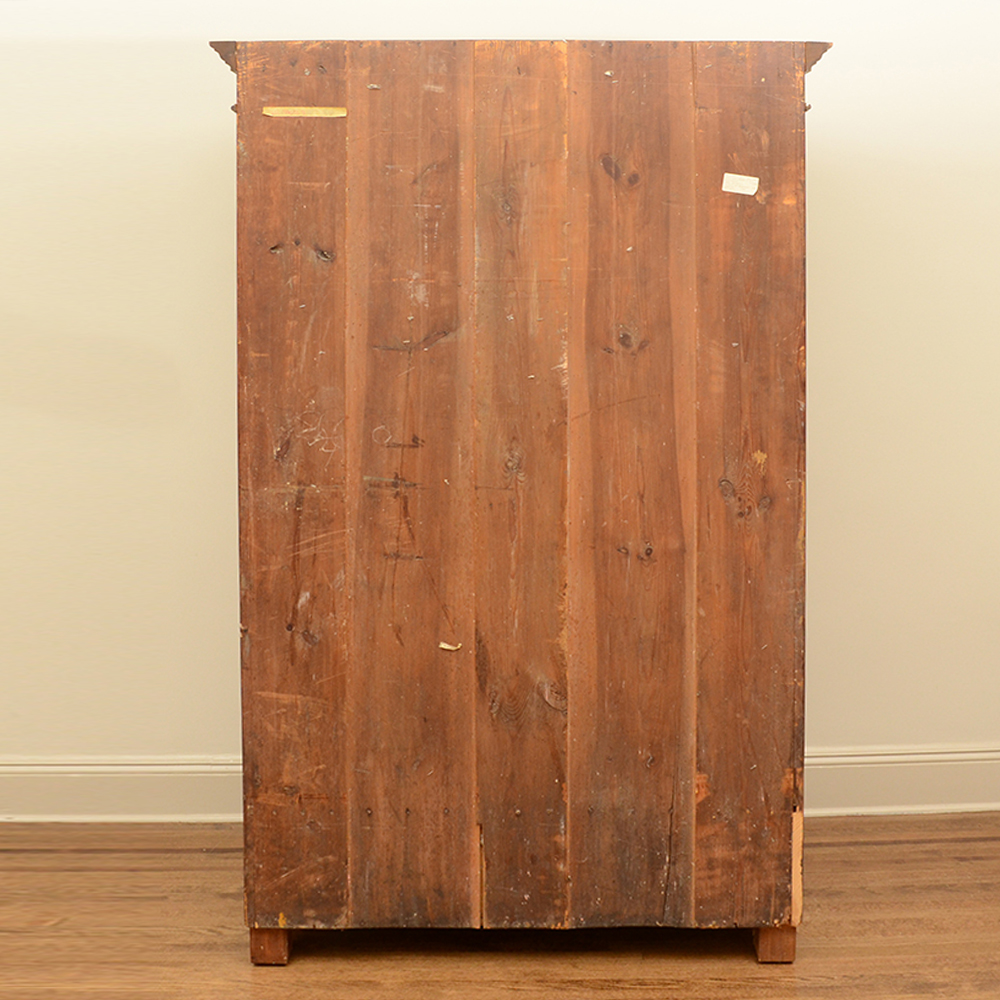 Empire Style Burled Armoire