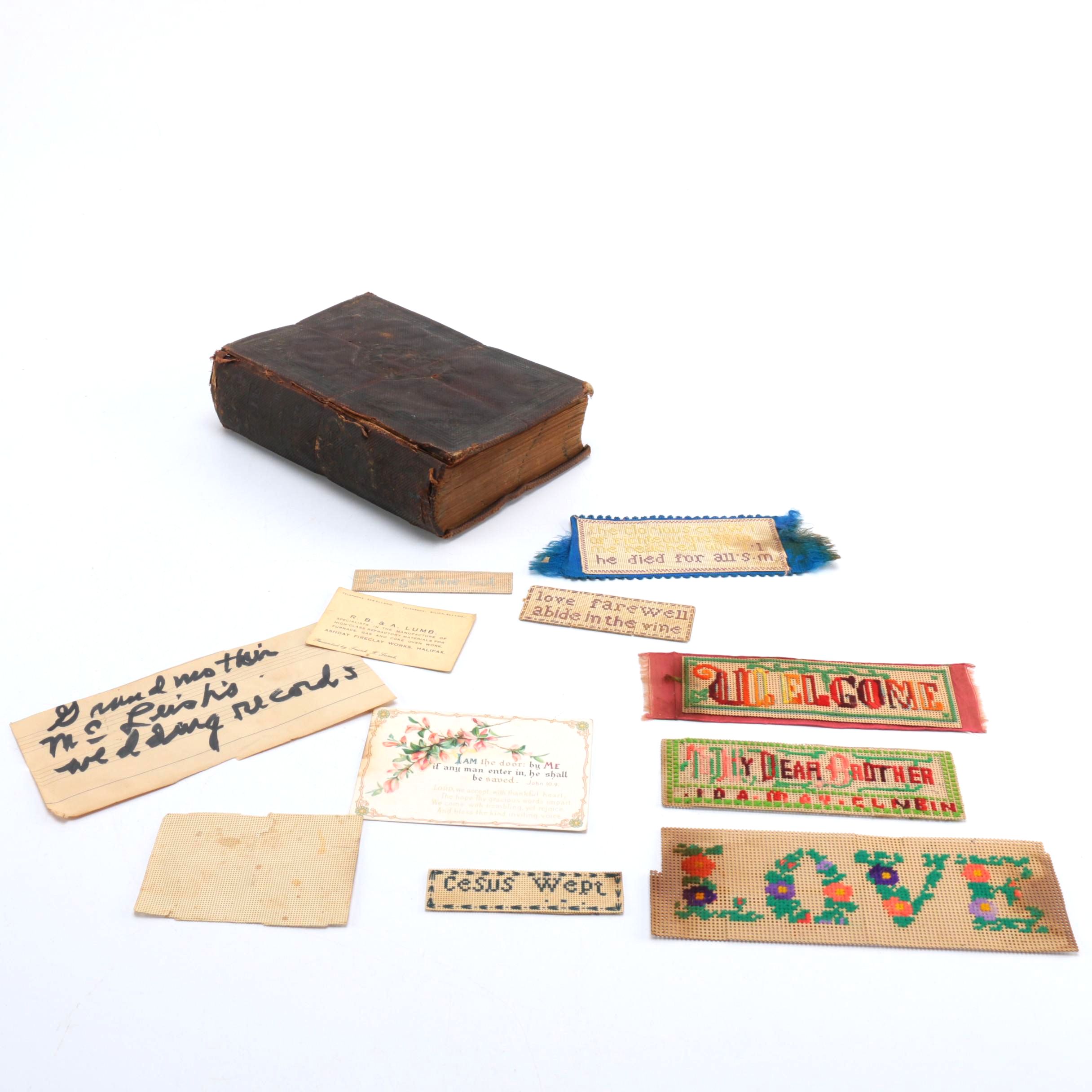 Late 19th Century "Home: A Religious Book for the Family"