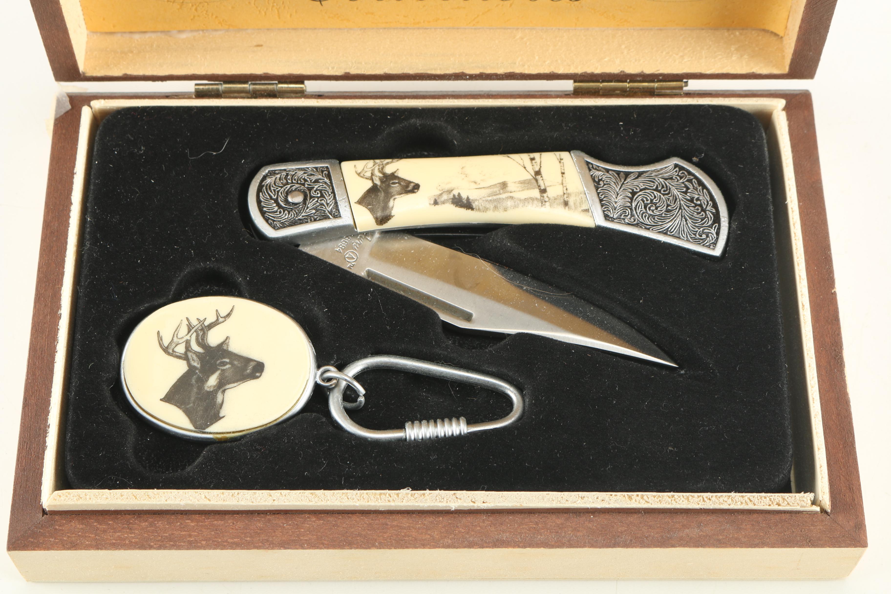 Fury Collectibles Folding Knife in Case
