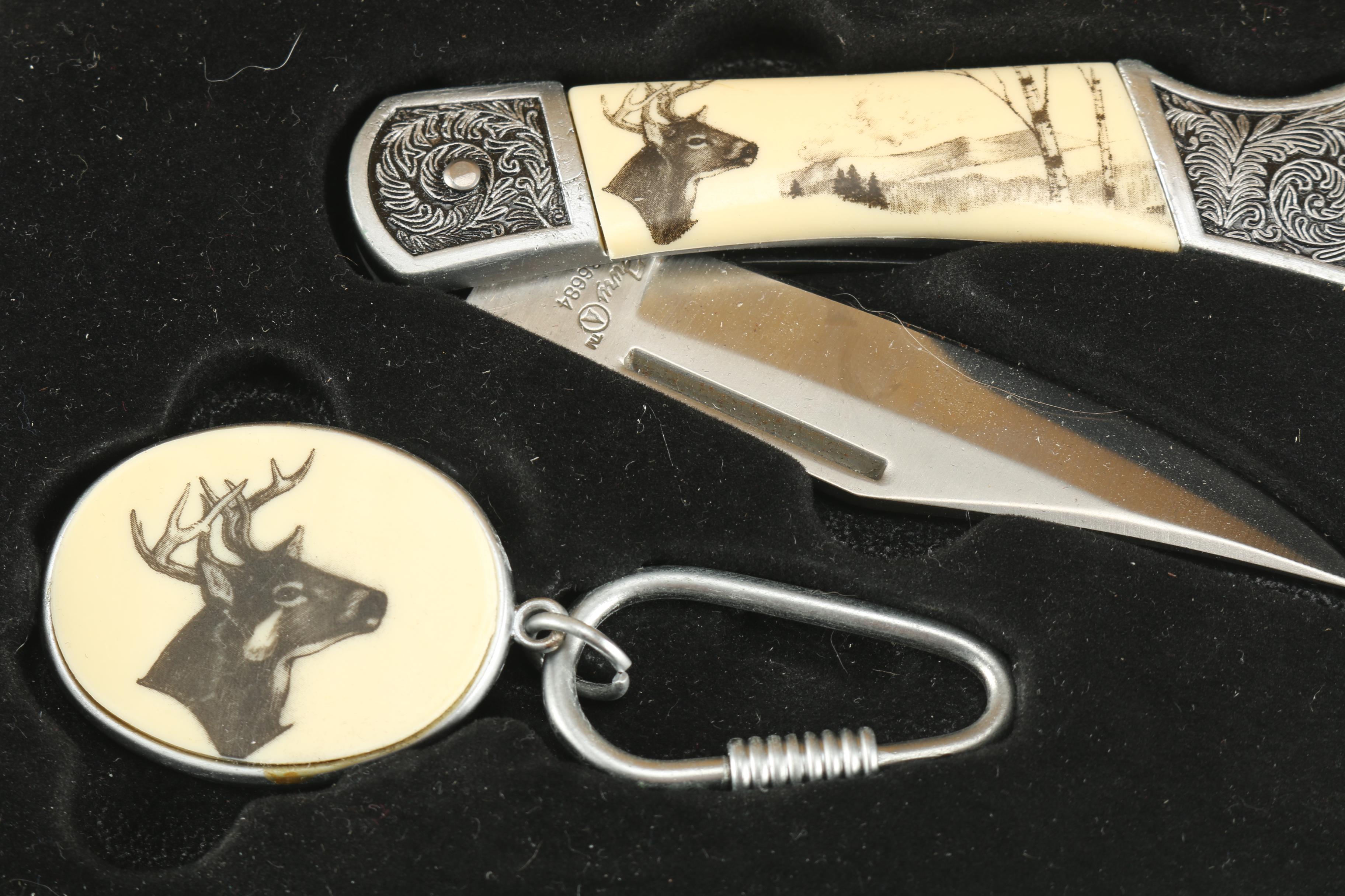 Fury Collectibles Folding Knife in Case