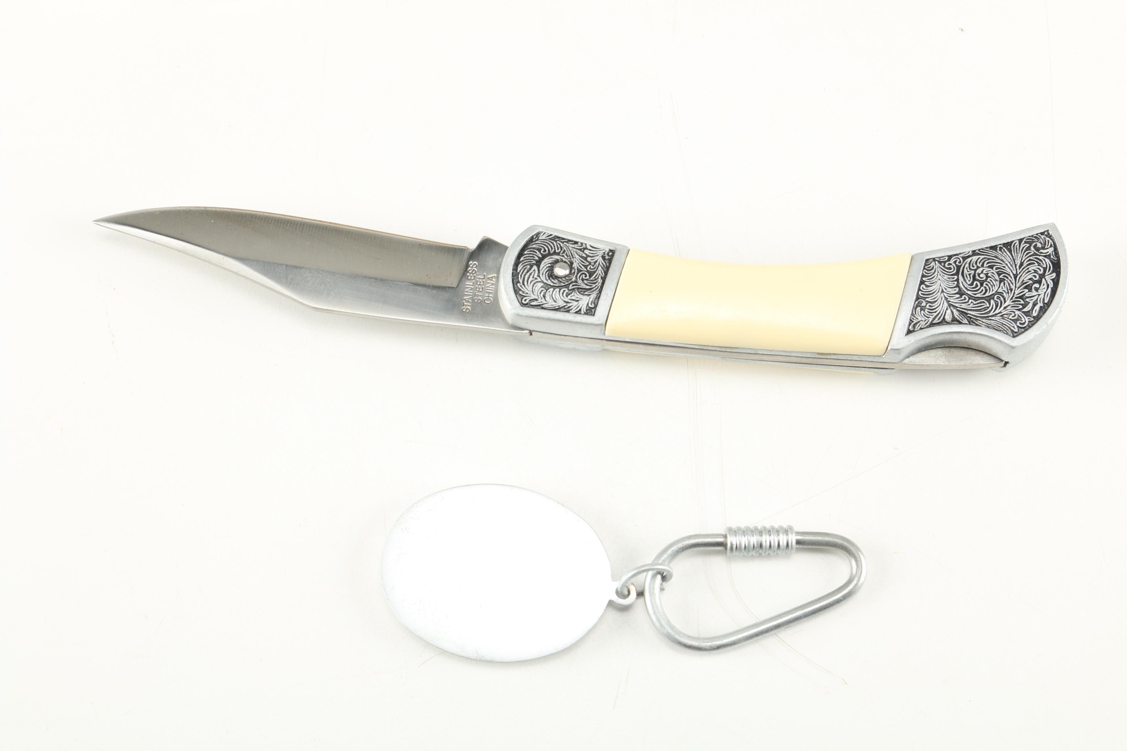 Fury Collectibles Folding Knife in Case