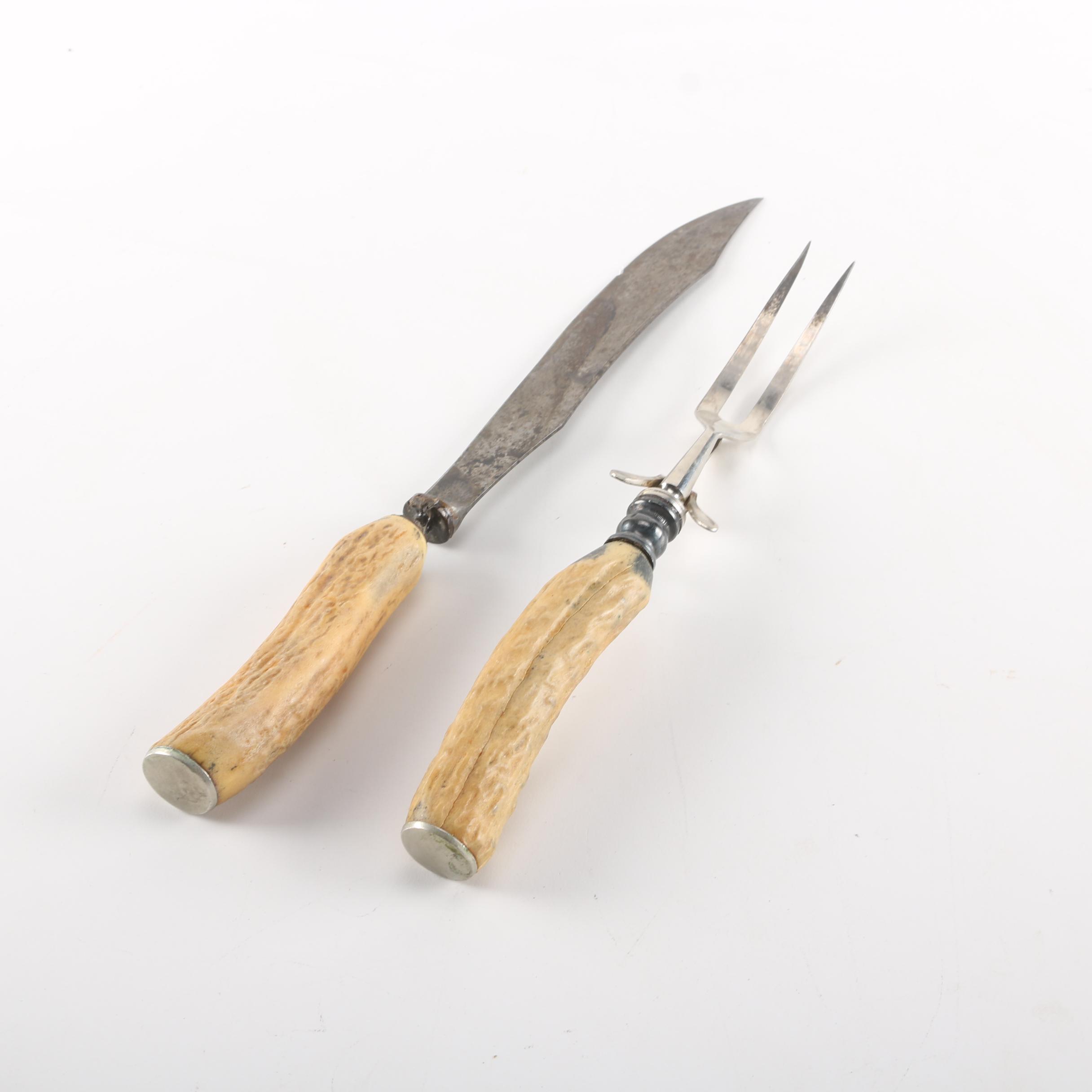 Vintage Carving Set